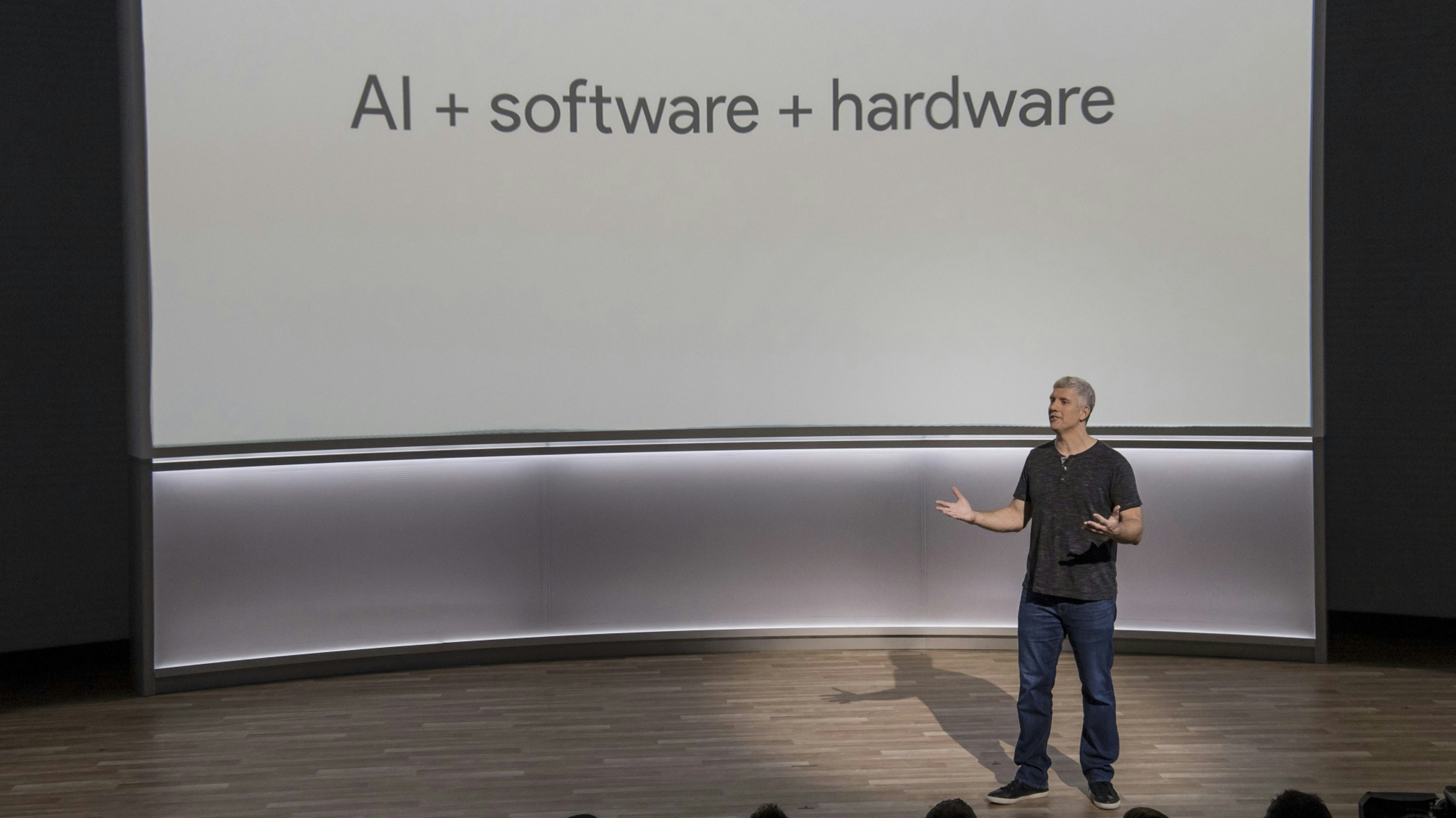 Google's hardware chief Rick Osterloh. Photo by Bloomberg.