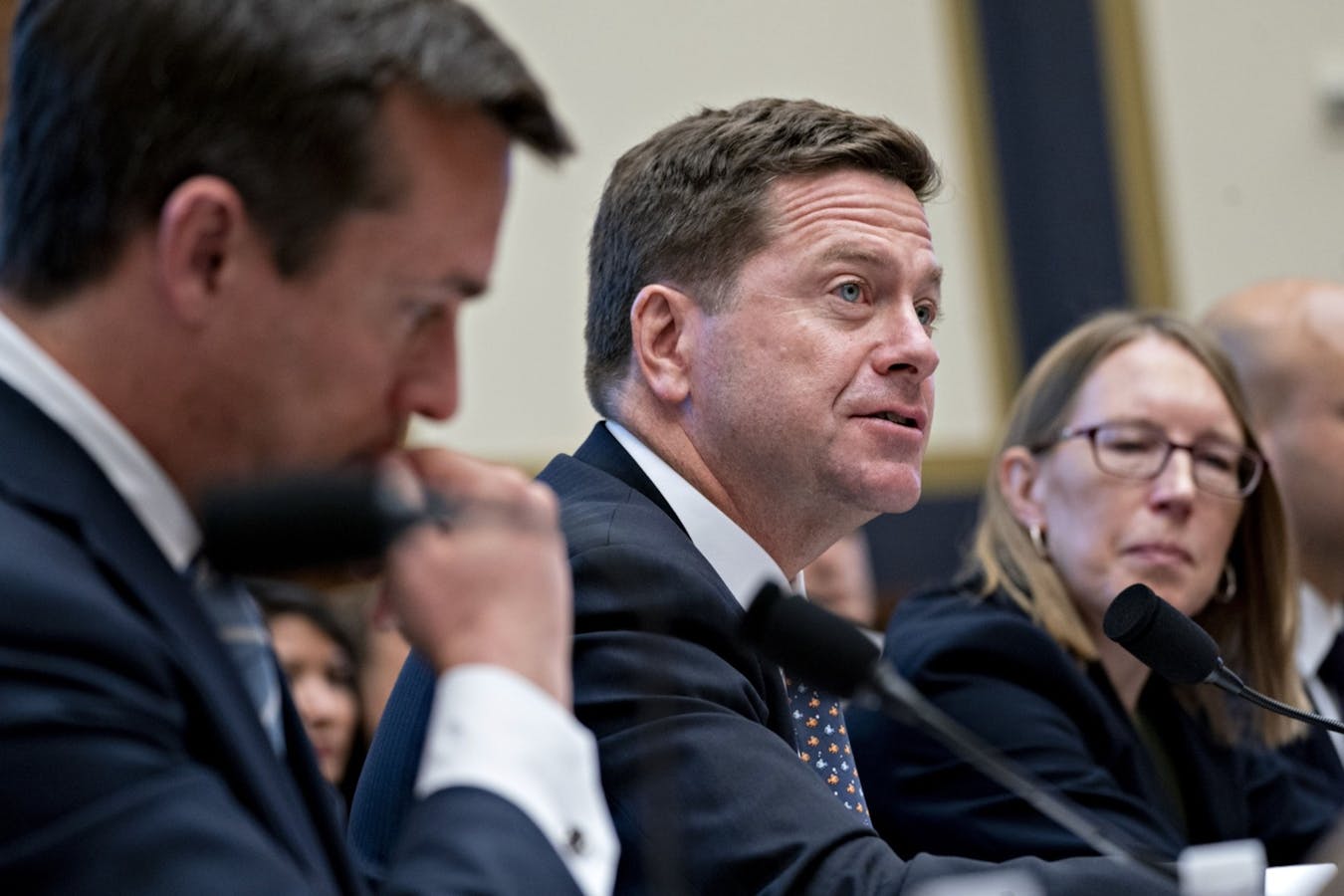 Jay Clayton, former chairman of the U.S. Securities and Exchange Commission, in 2019. Photo: Bloomberg