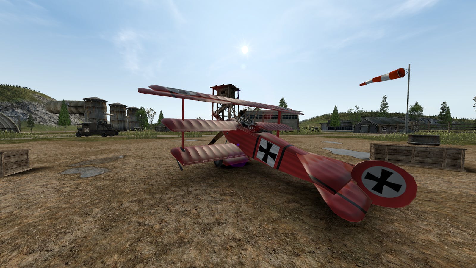 An image from Warplanes: WW1 Fighters, the first App Lab game to later be released on the official Quest store. Credit: Home Net Games