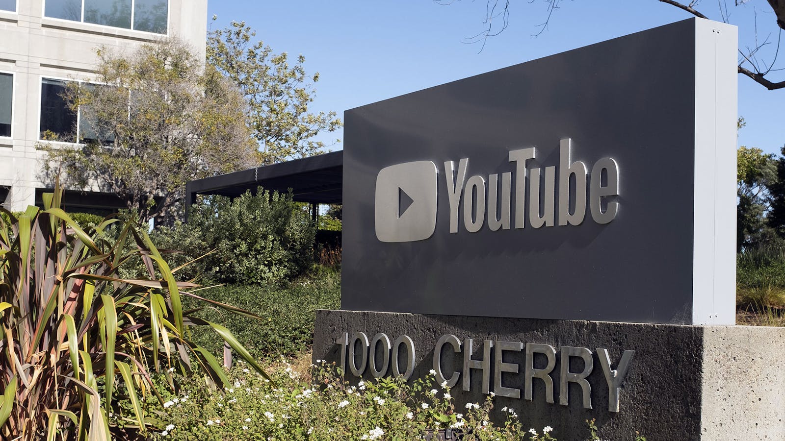 YouTube's office building in San Bruno, Calif. Photo by AP.
