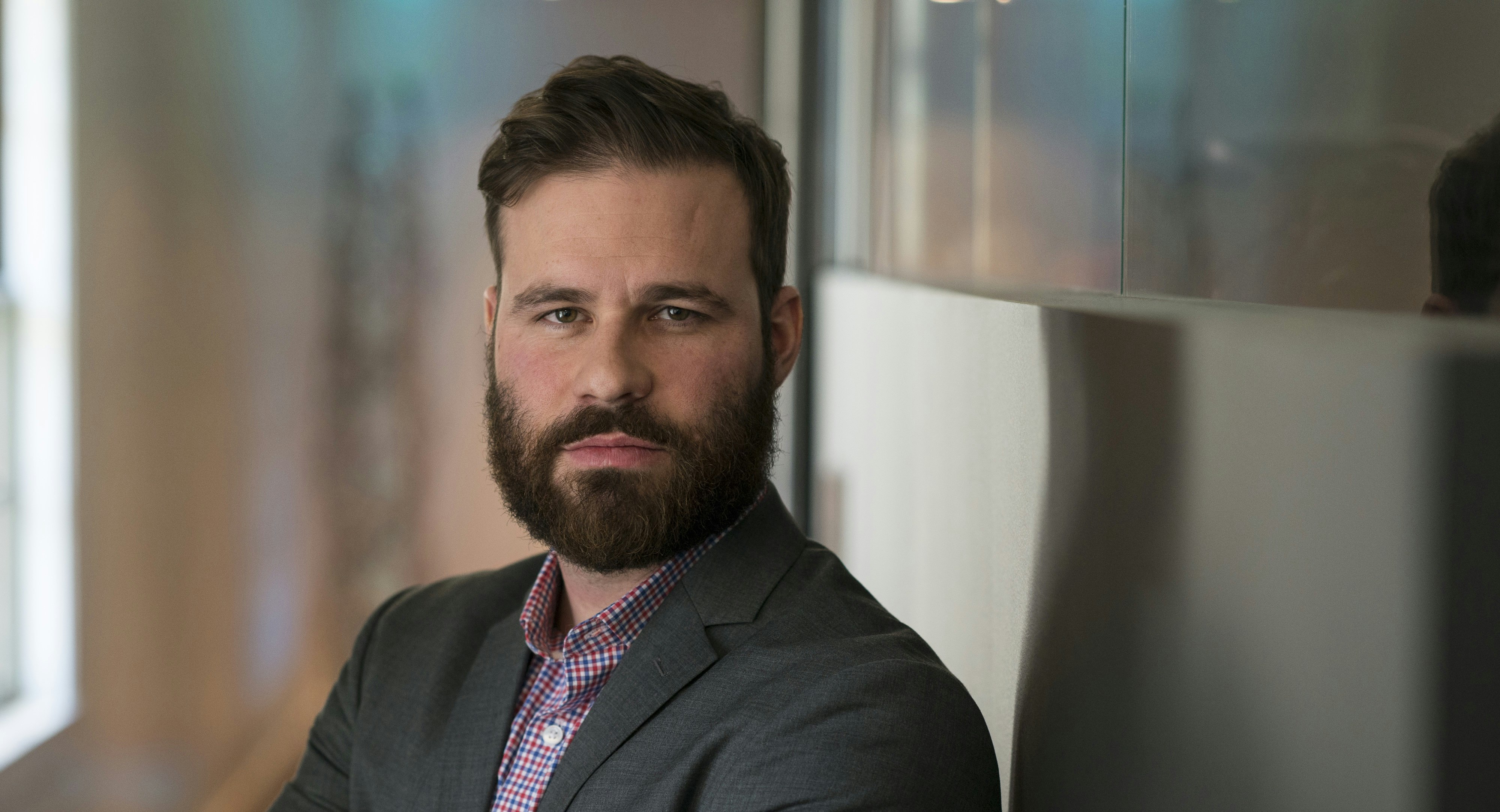 Postmates CEO Bastian Lehmann. Photo by Bloomberg.