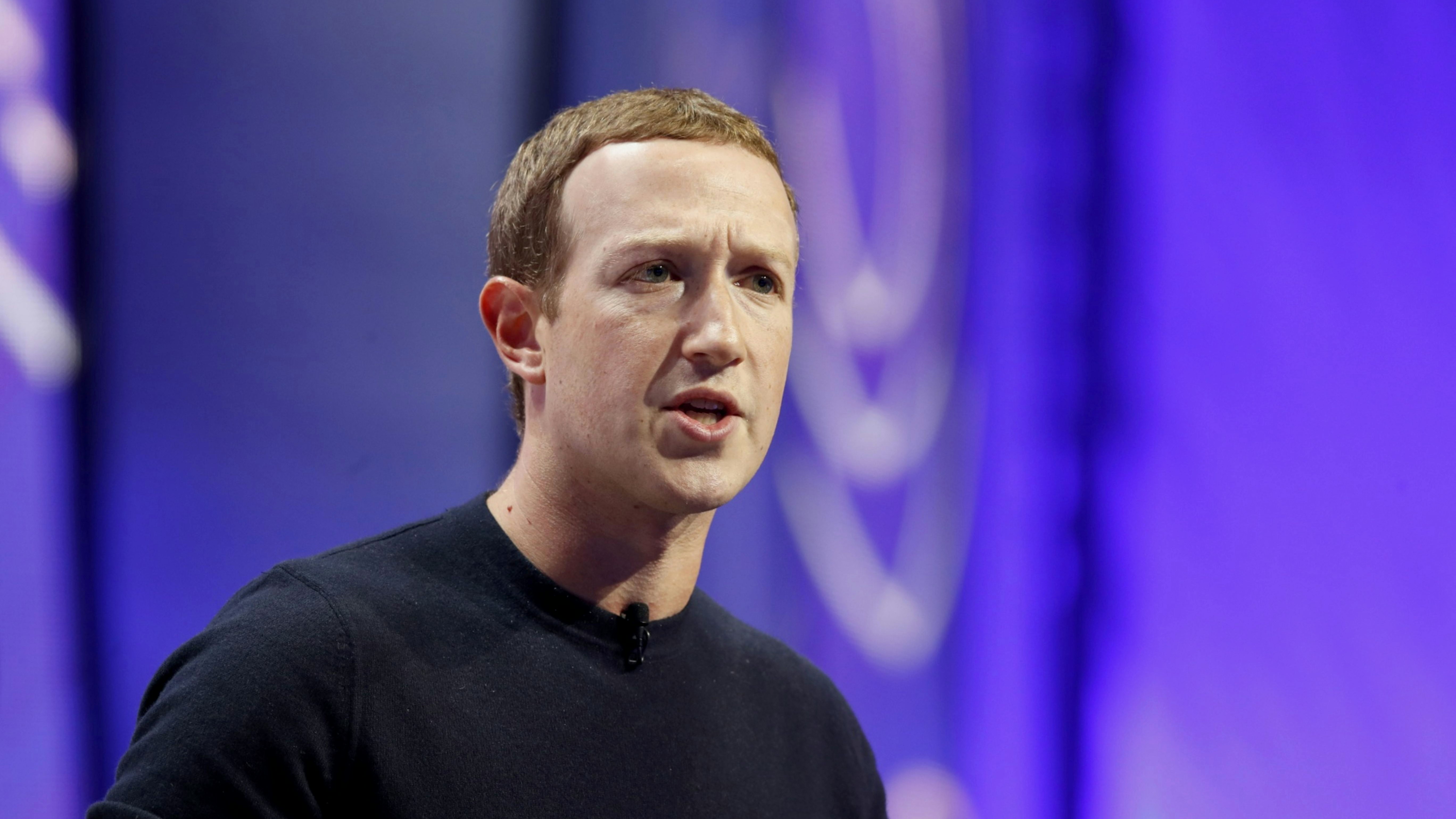 Facebook CEO Mark Zuckerberg. Photo by Bloomberg