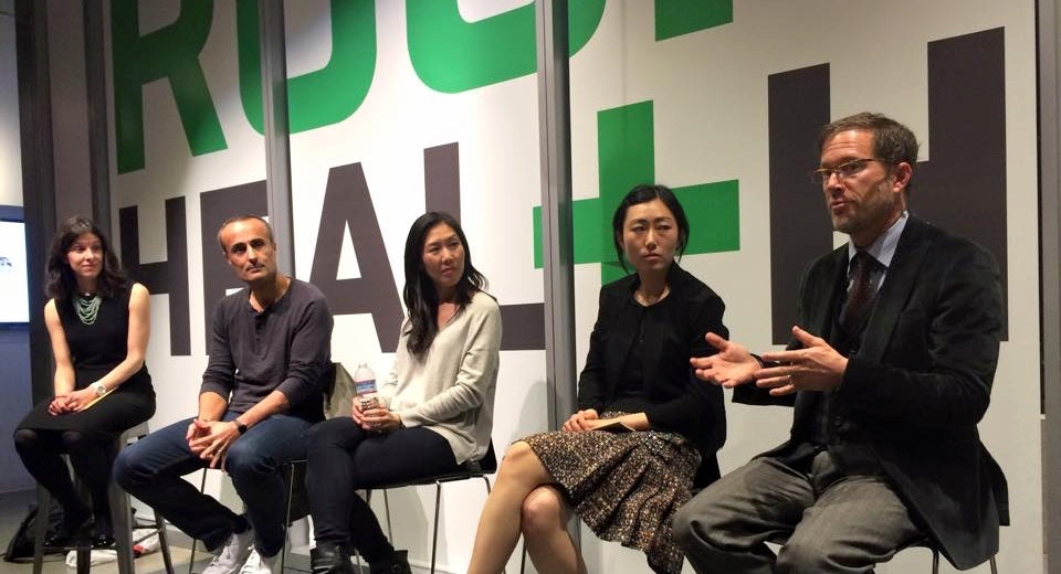 Jessica Lessin, Ali Diab, Jennifer Tye, Jini Kim, Jordan Shlain. Photo by Stephen Nellis. 