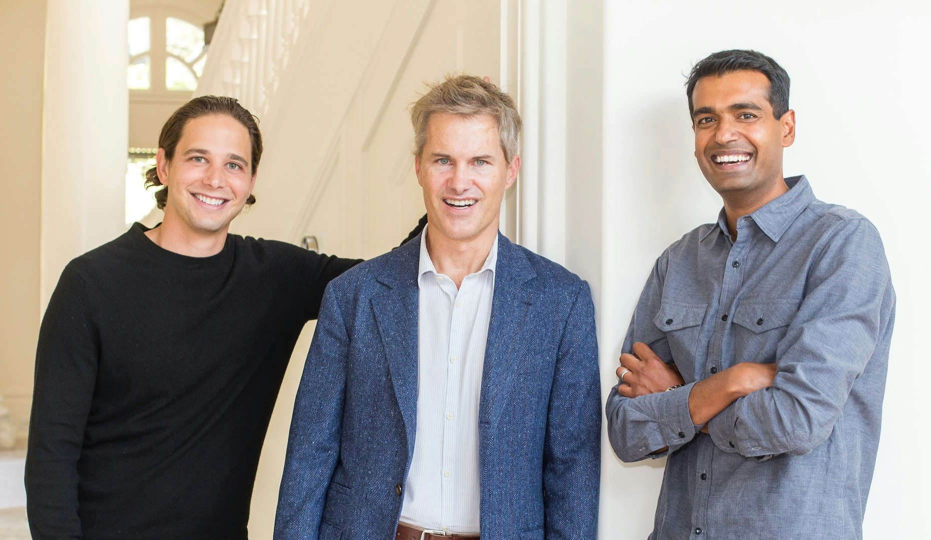 A-Star Partners co-founders and general partners  Bennett Siegel, Kevin Hartz and Gautam Gupta. Source: A-Star Partners