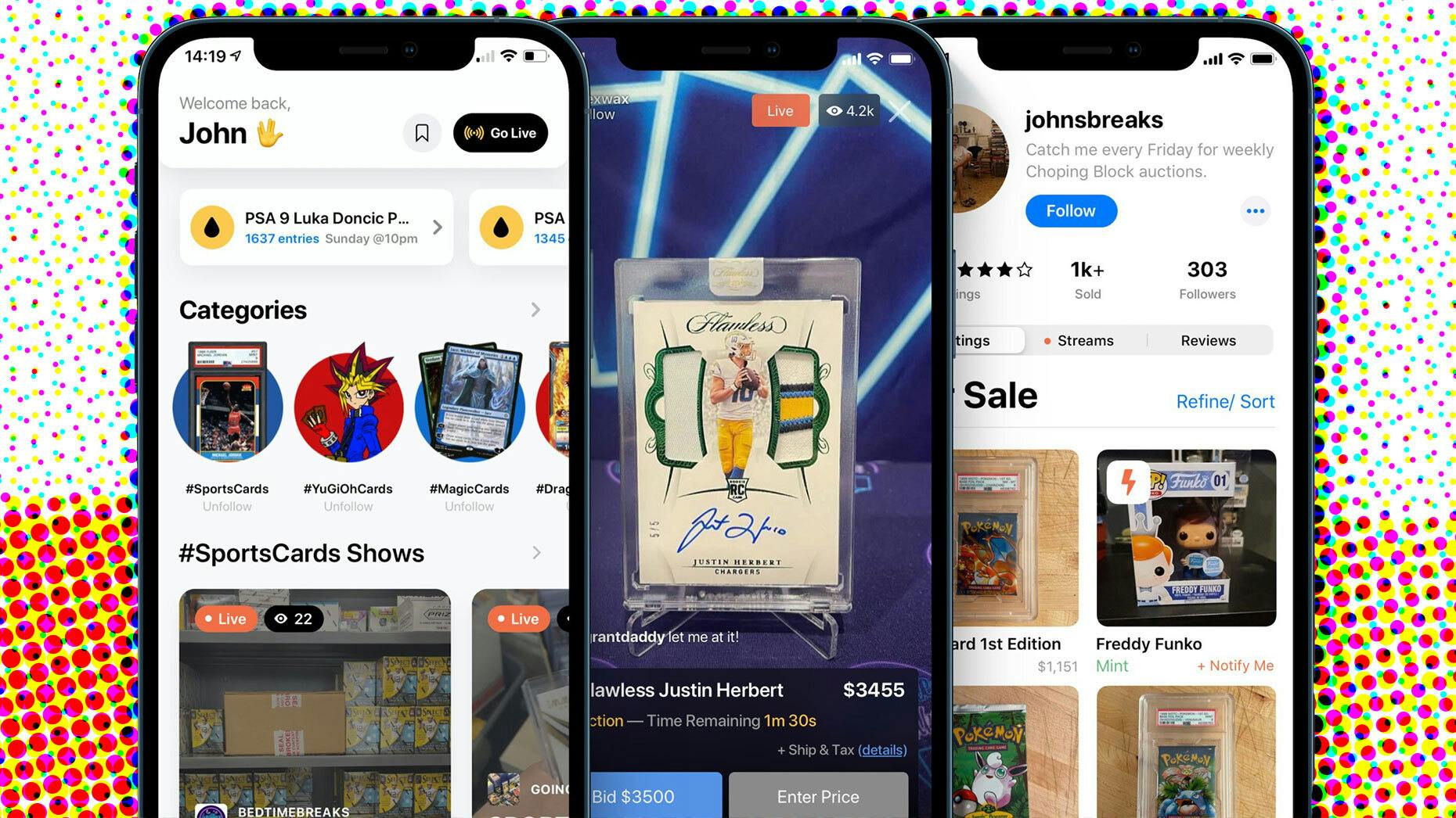 Live-Shopping Startup Whatnot Raising at $1.5 Billion Valuation 