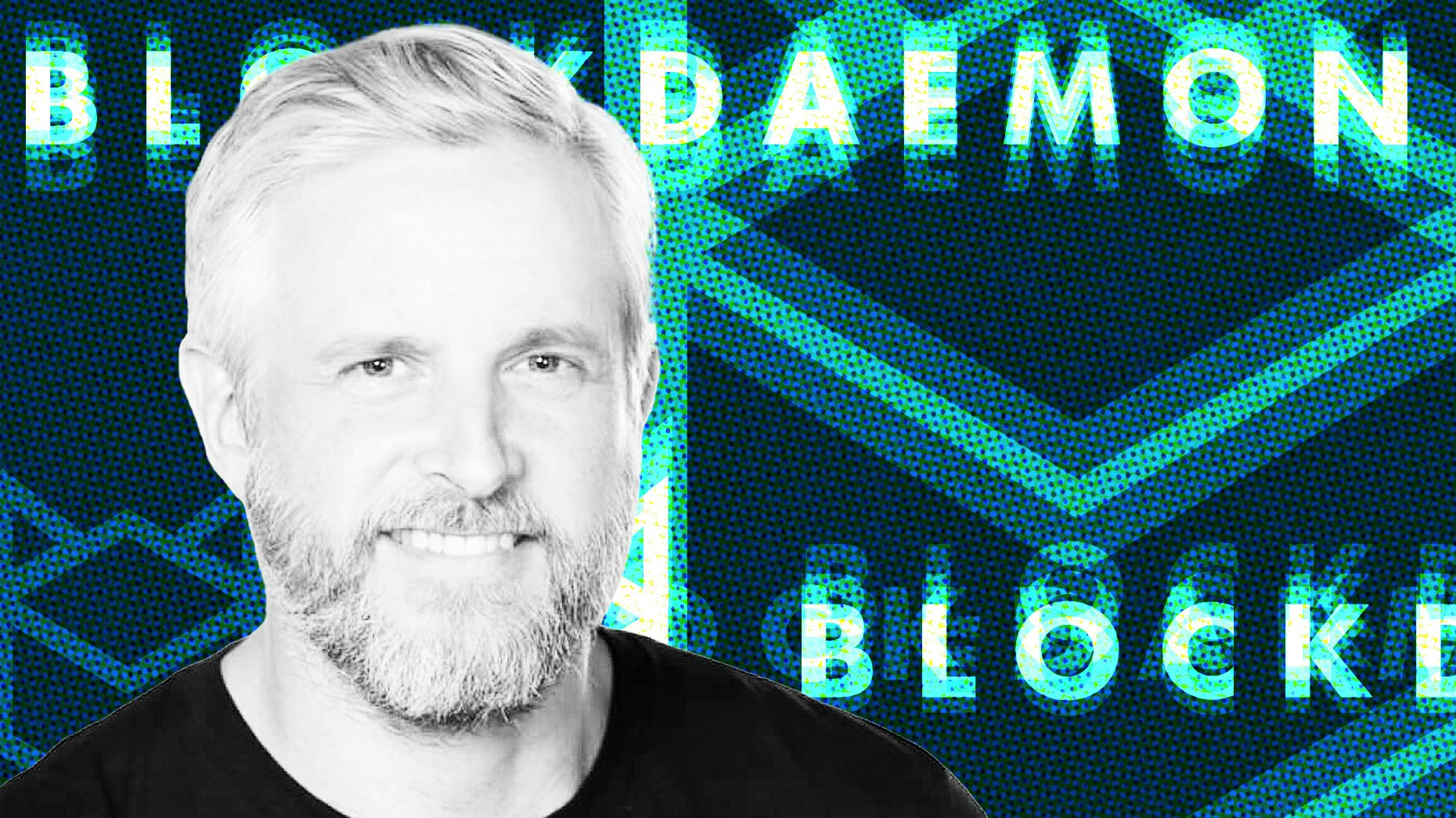 Konstantin Richter, CEO and Founder of Blockdaemon. Photo courtesy of Blockdaemon. Art by Mike Sullivan.