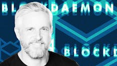 Konstantin Richter, CEO and Founder of Blockdaemon. Photo courtesy of Blockdaemon. Art by Mike Sullivan.