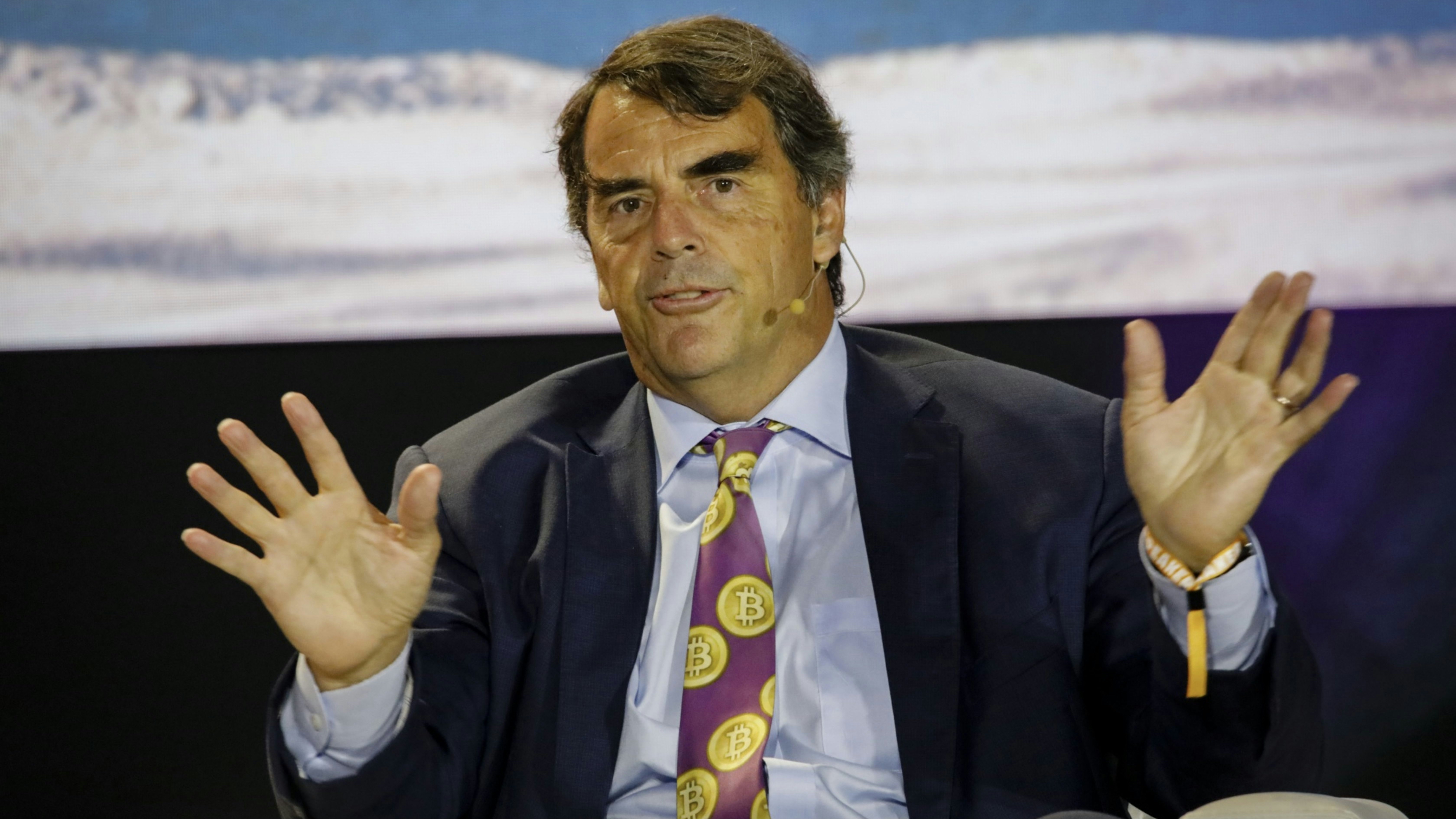 Investor Tim Draper. Photo by Bloomberg