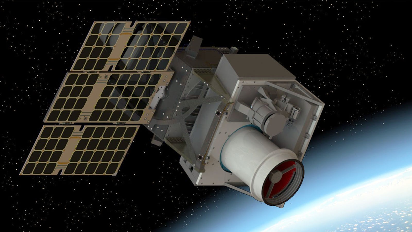 Rendering of the YAM-4 spacecraft bus by Blue Canyon Technologies for Loft Orbital. Image provided by Business Wire