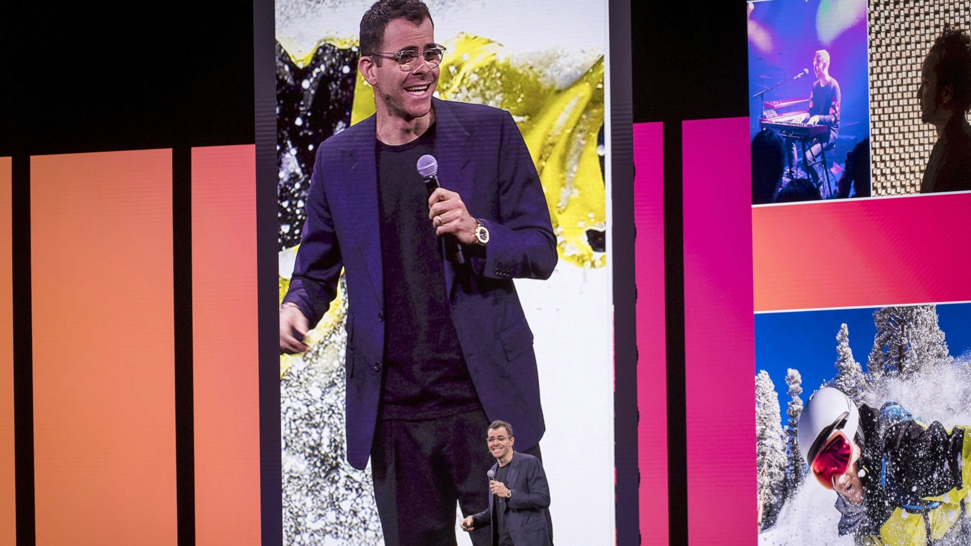 Instagram CEO Adam Mosseri in 2019. Photo by Bloomberg