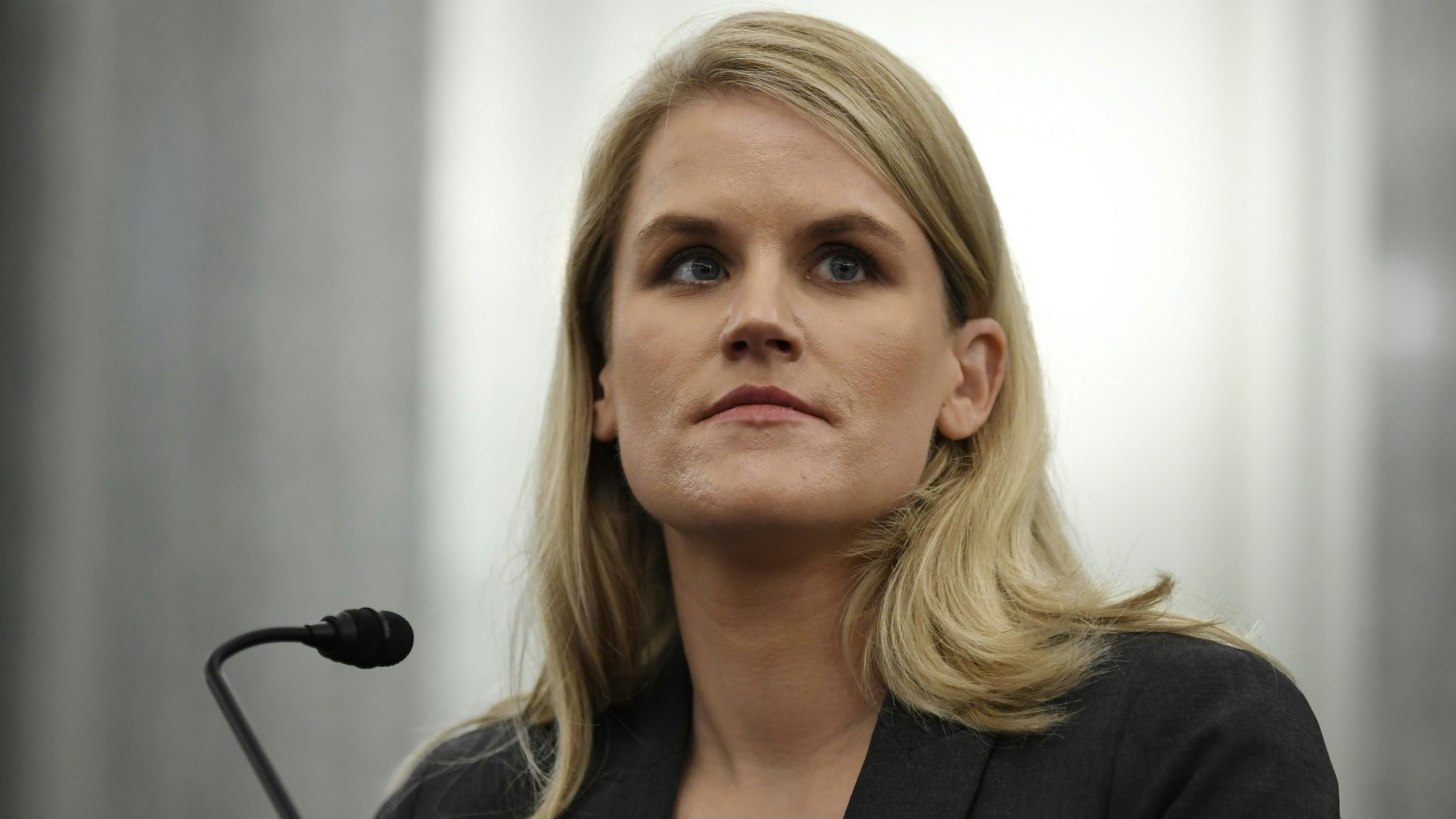 Frances Haugen. Photo by Bloomberg.