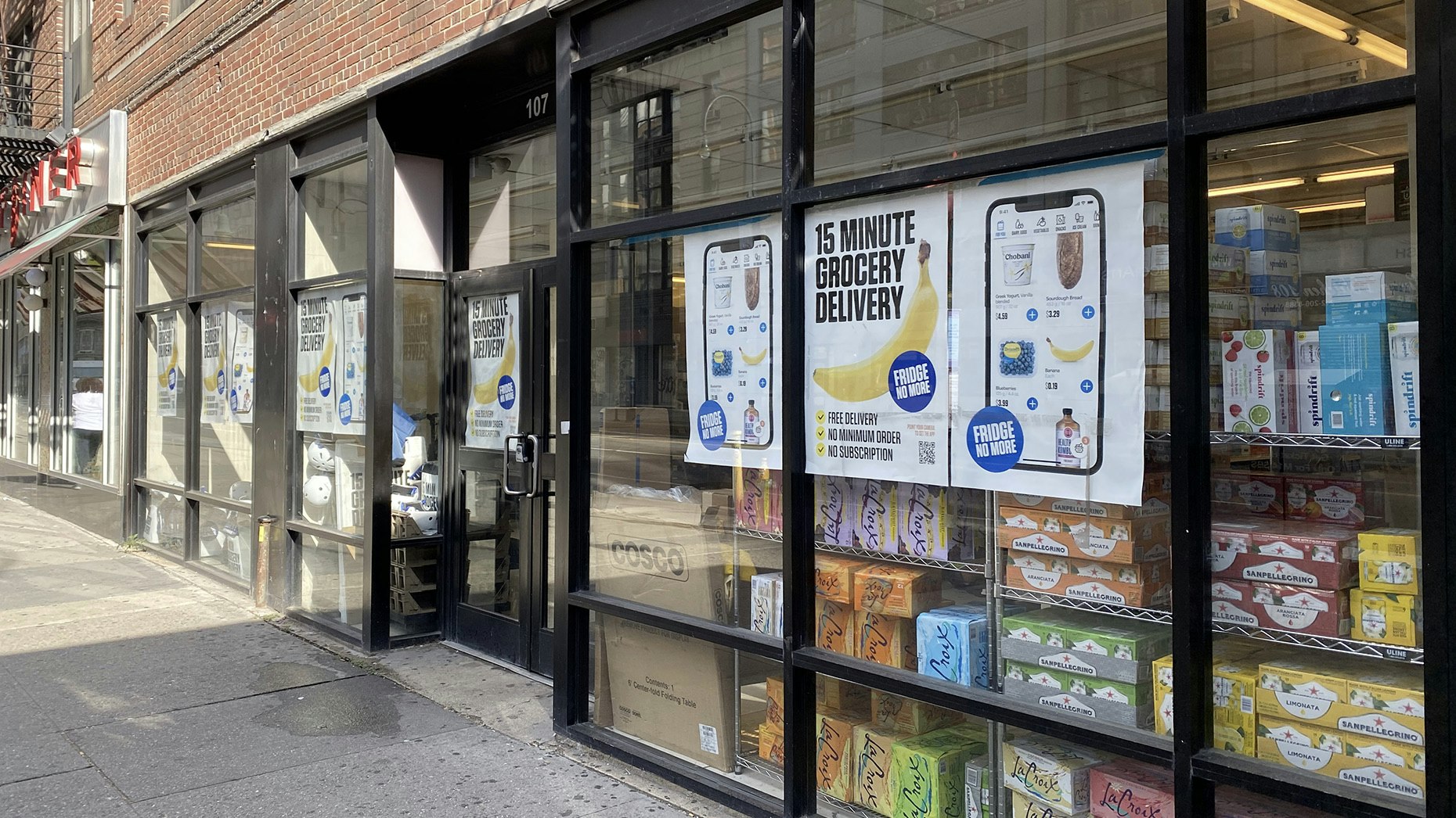 A Fridge No More delivery facility in New York City. Photo by Mike Sullivan.