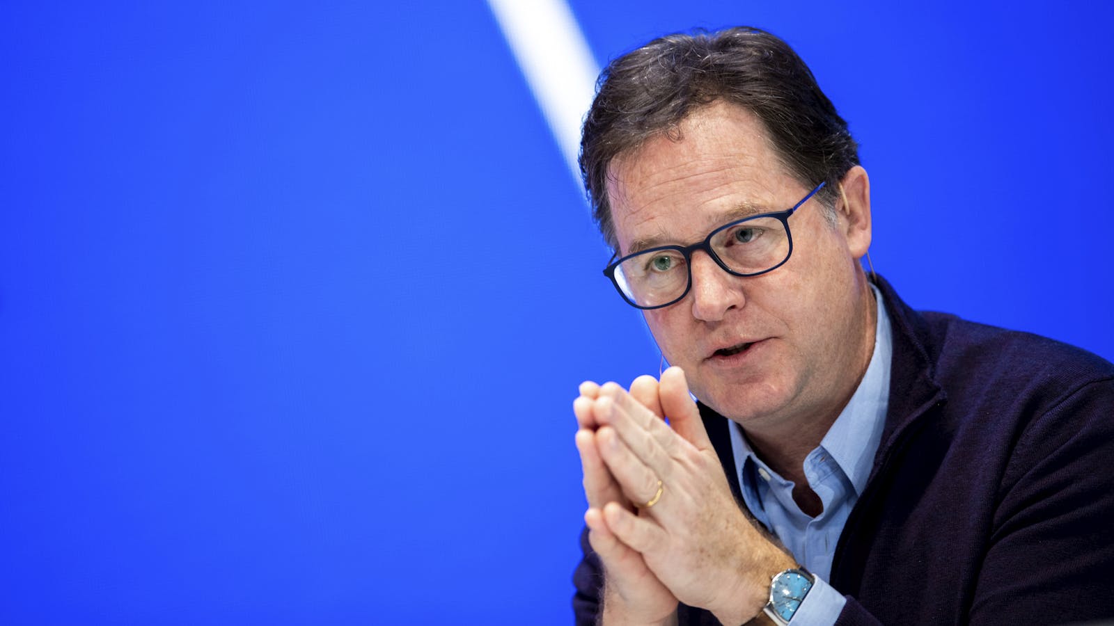 Nick Clegg, Facebook's VP of Global Affairs and co-author of Sunday's EU hiring announcement. Photo: AP