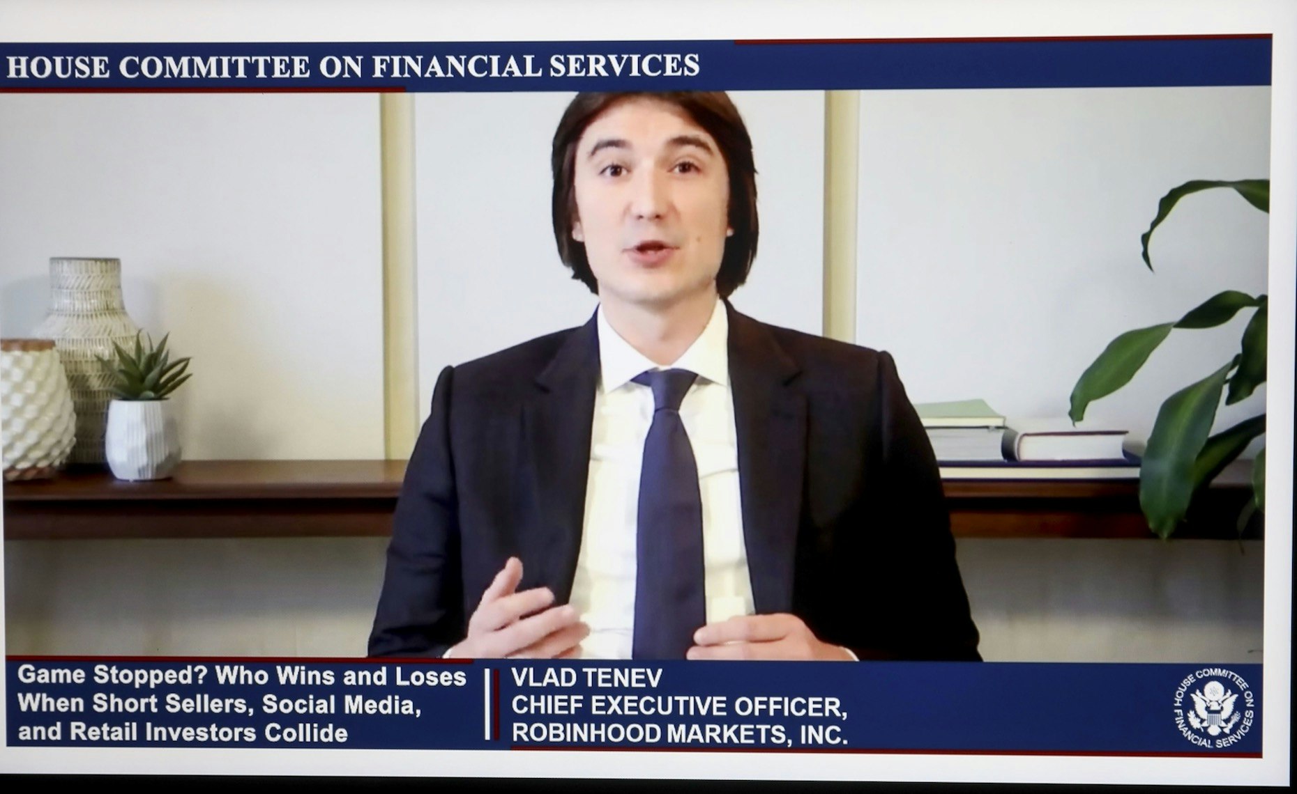 Robinhood CEO Vlad Tenev. Photo: Bloomberg