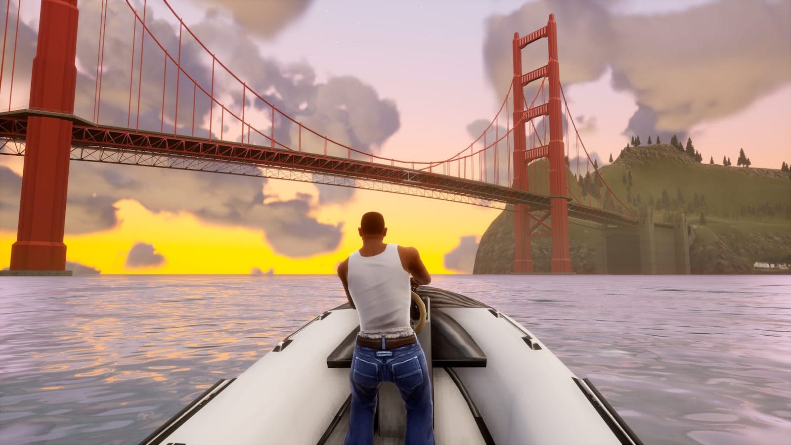 A screenshot from the upcoming non-VR remaster of Grand Theft Auto: San Andreas. Credit: Rockstar Games/Take Two