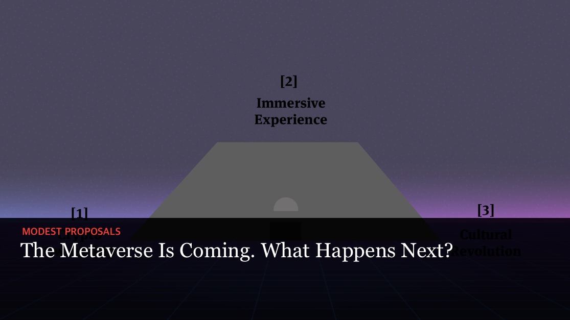 Entering the Metaverse, Benesch Sees the 'Next Iteration of the