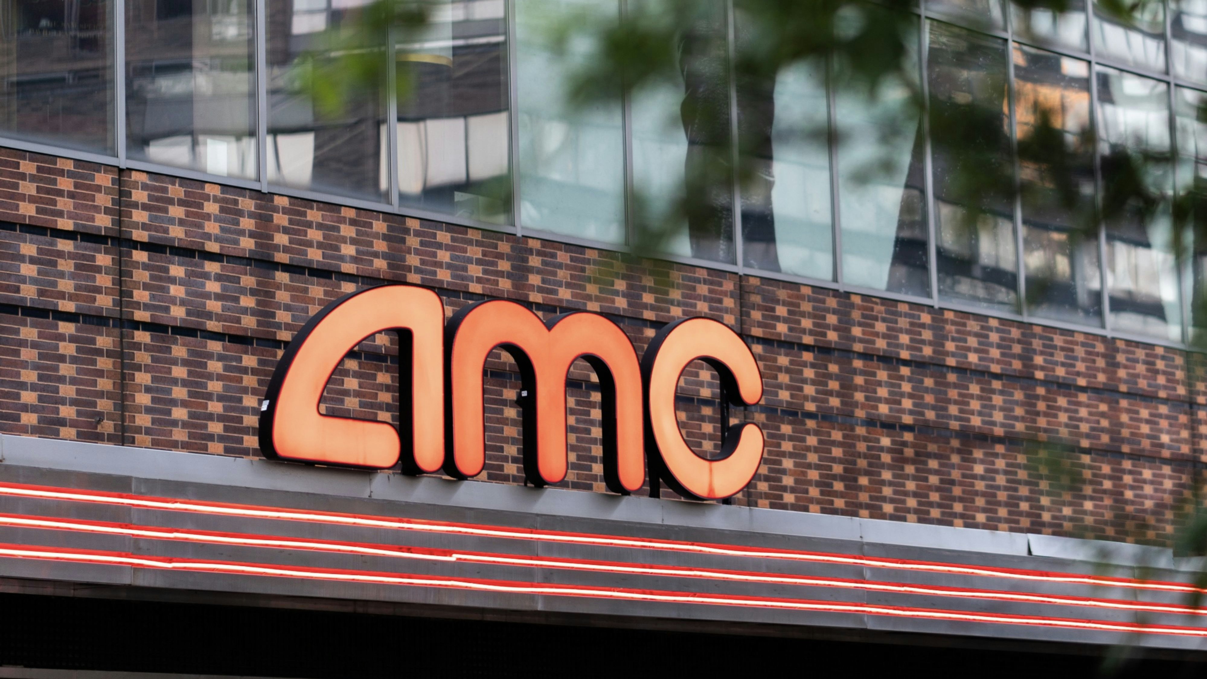 An AMC theater. Photo by Bloomberg