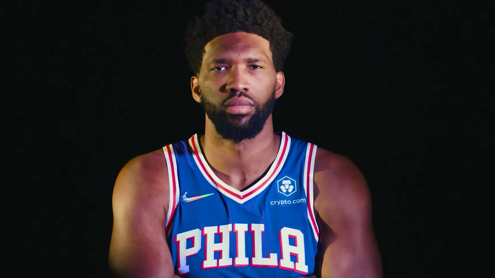 Joel Embiid of the Philadelphia 76ers. Photo via YouTube