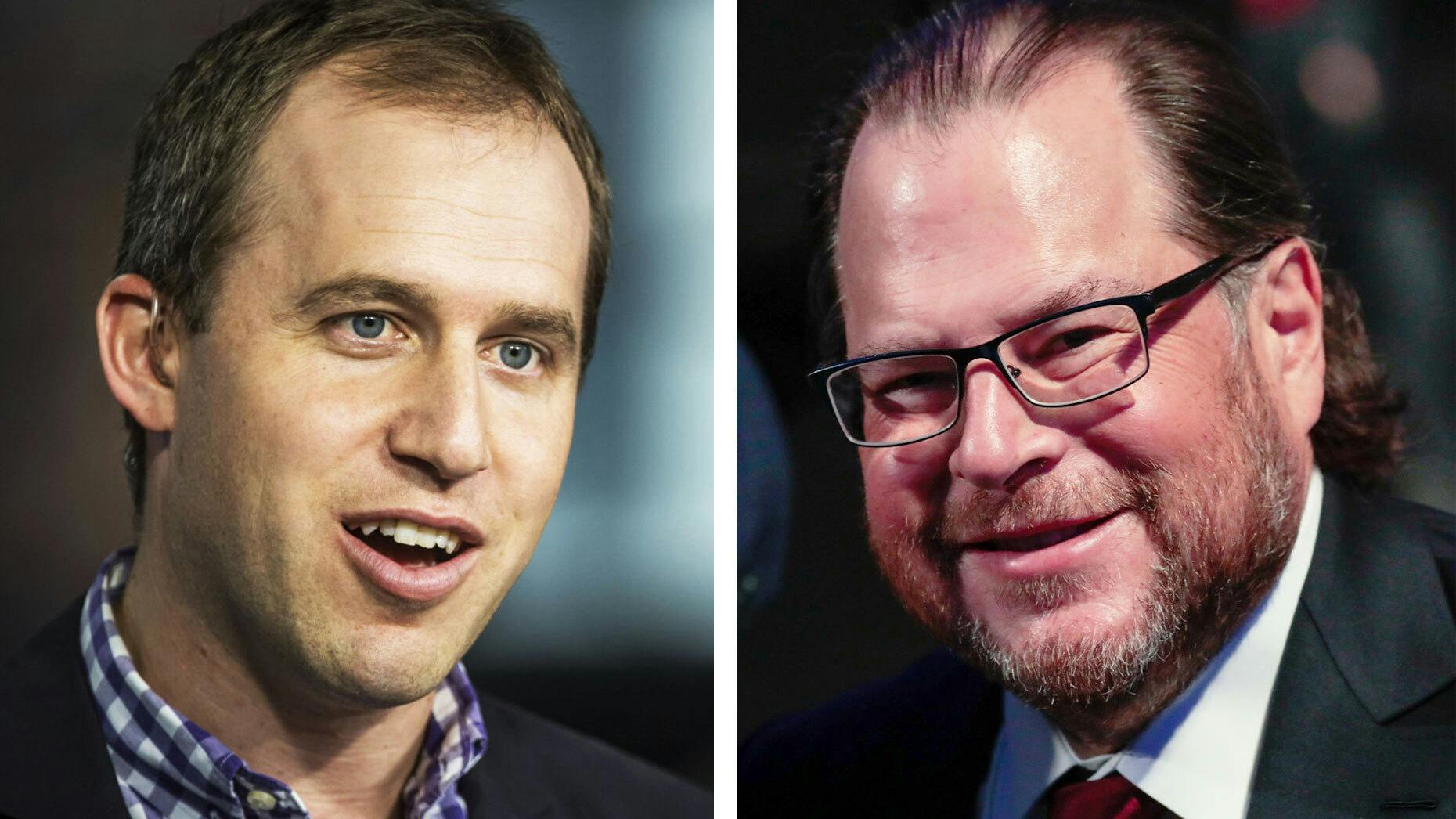Salesforce’s Taylor Will Report to Benioff, Despite Co-CEO Title