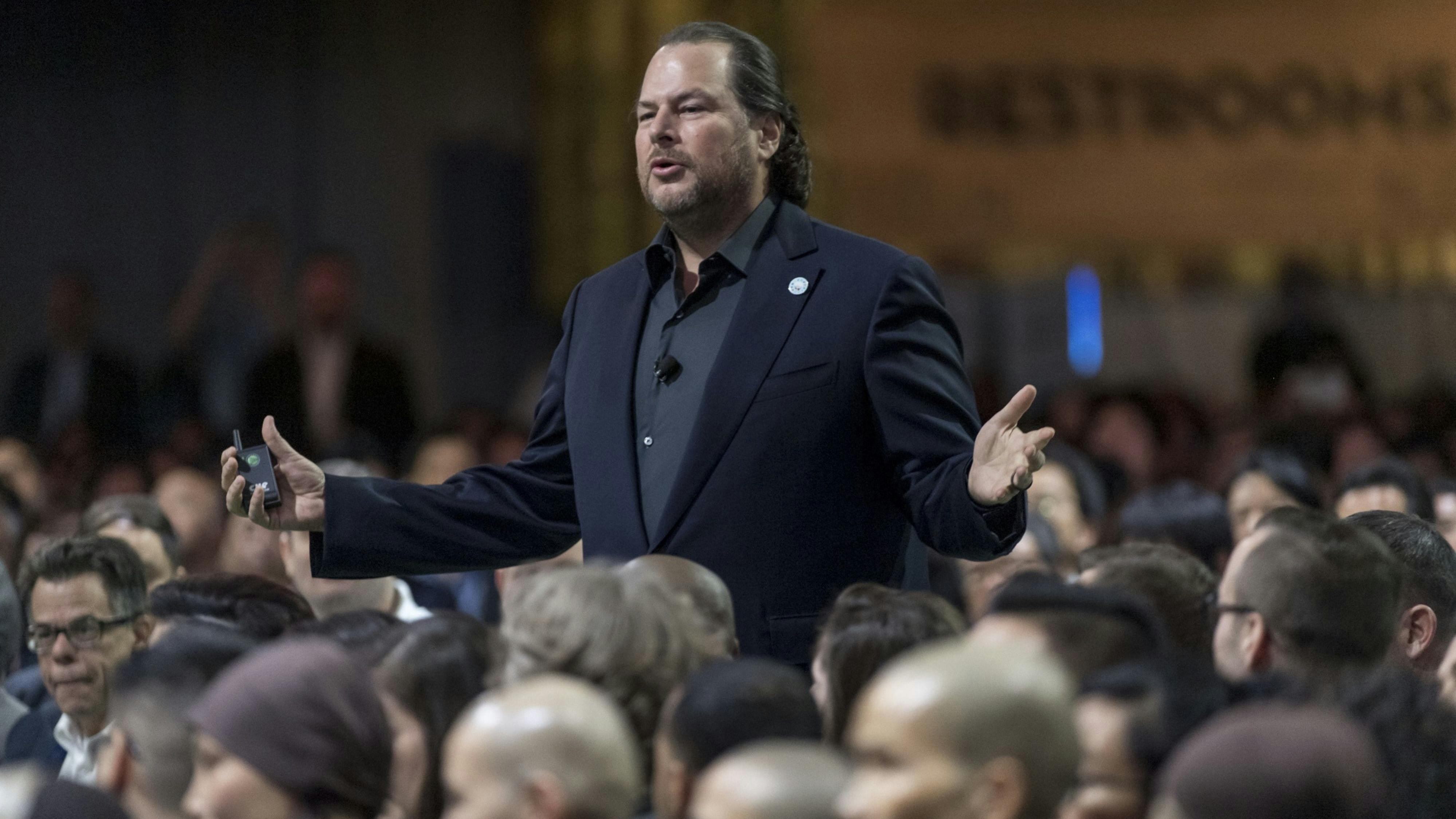 Salesforce’s Pretend Co-CEO Arrangement 