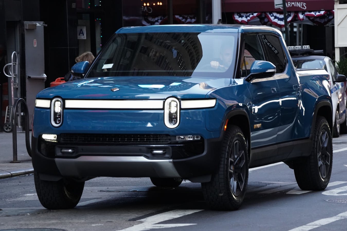Rivian's IPO in November was one of the biggest of the year in any category. Photo: Bing Guan/Bloomberg