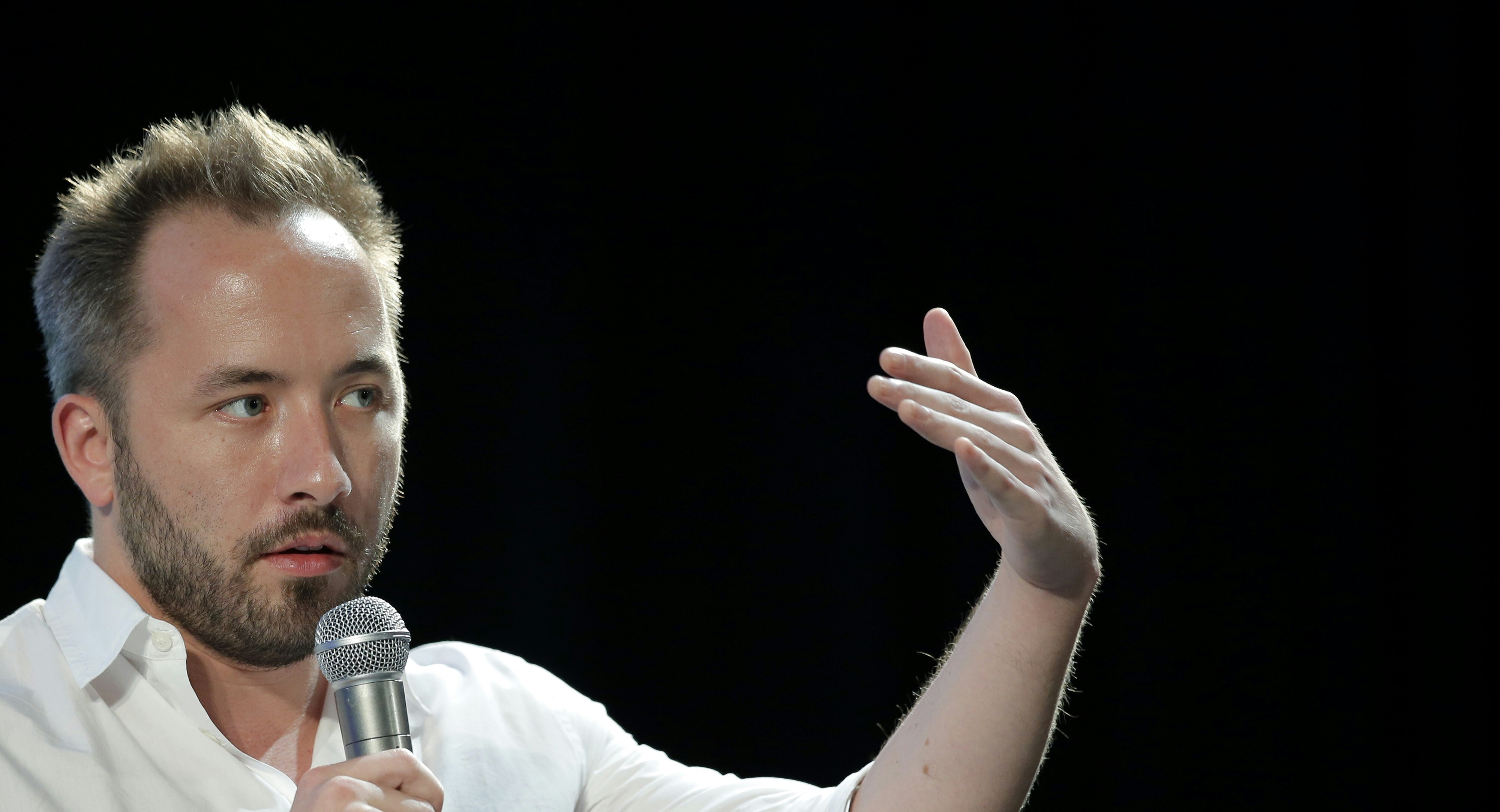 Dropbox CEO Drew Houston. Photo by Bloomberg.