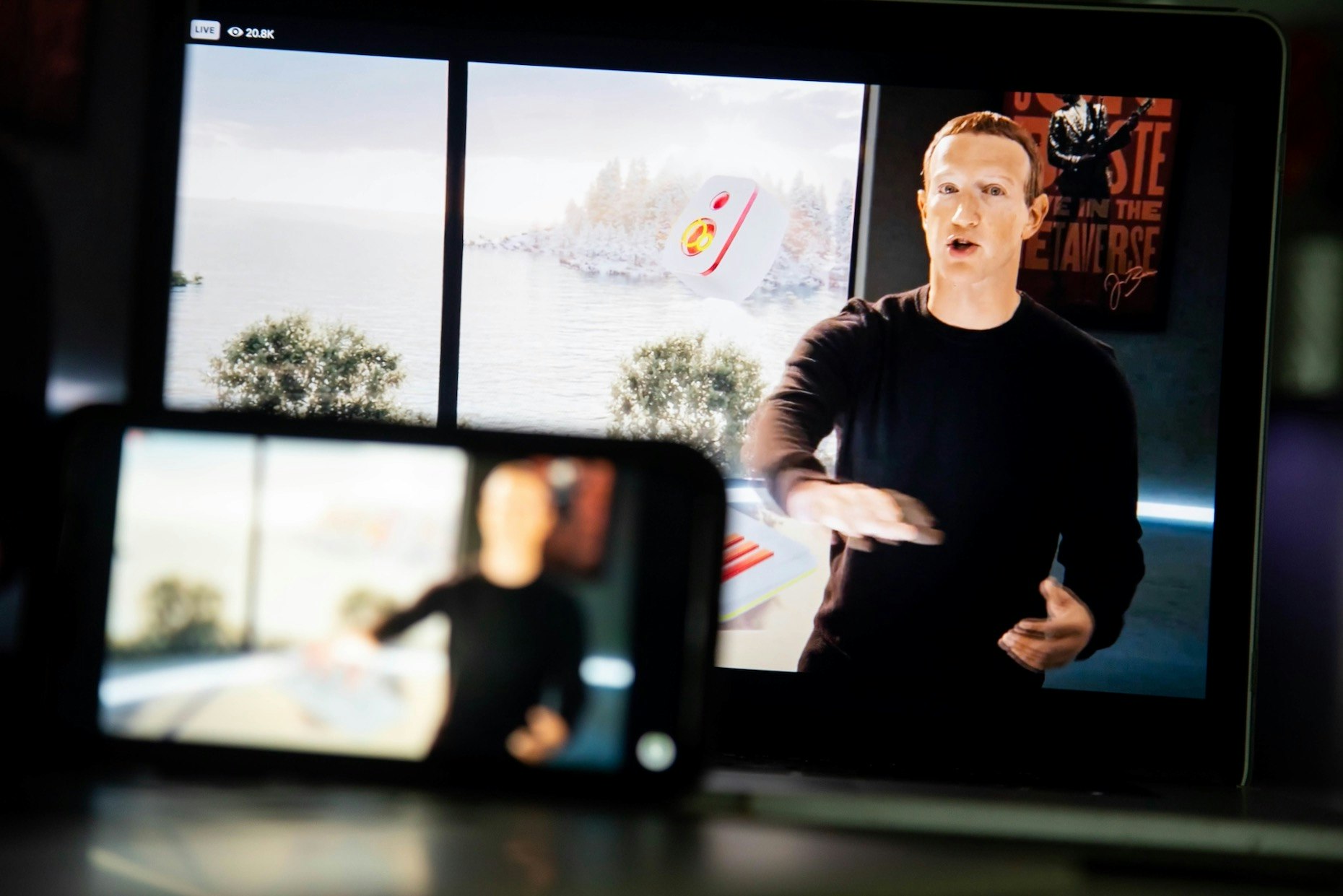 Mark Zuckerberg, CEO of Facebook-parent Meta Platforms. Photo: Bloomberg