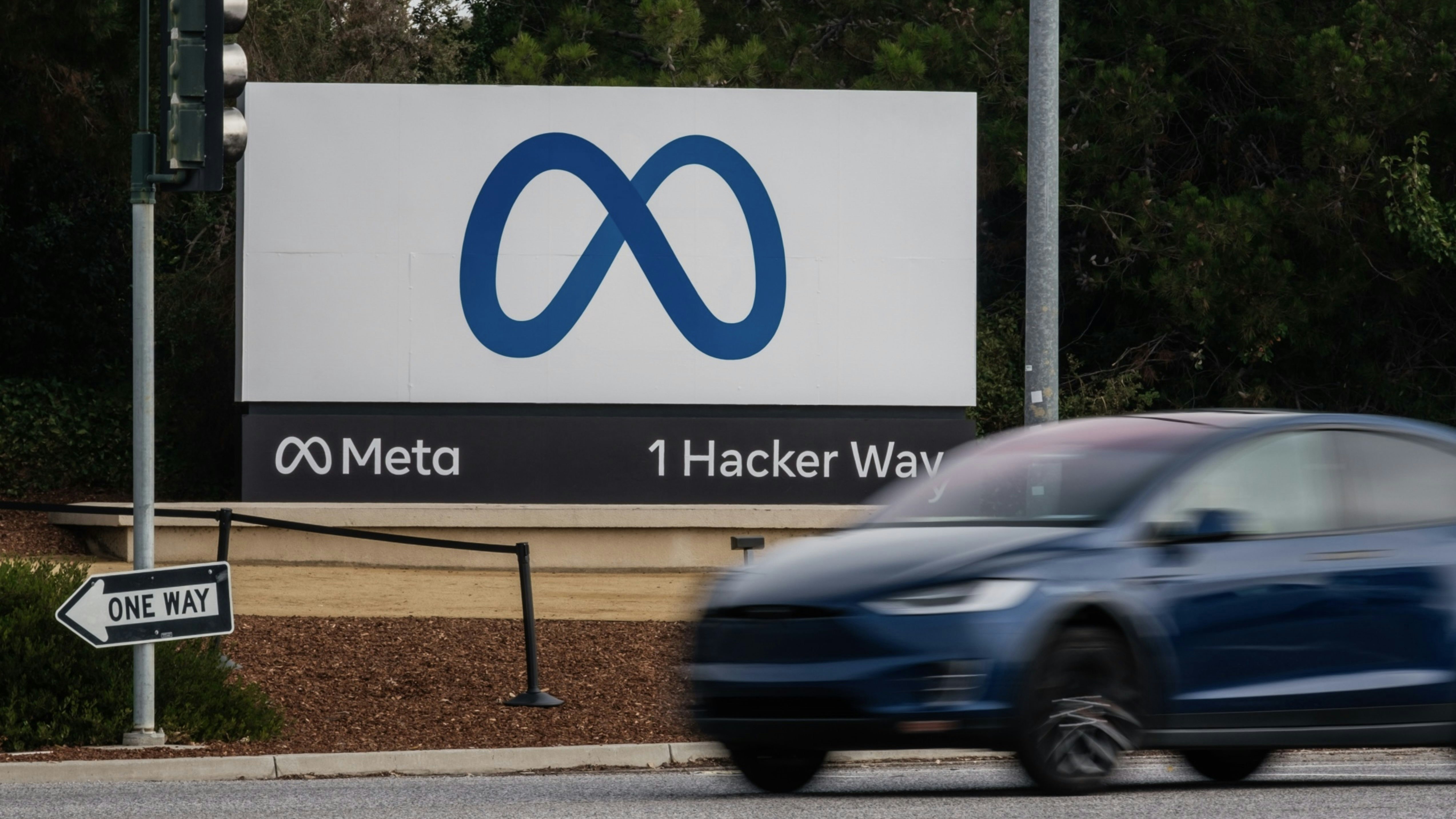 Meta's headquarters. Photo by Bloomberg.