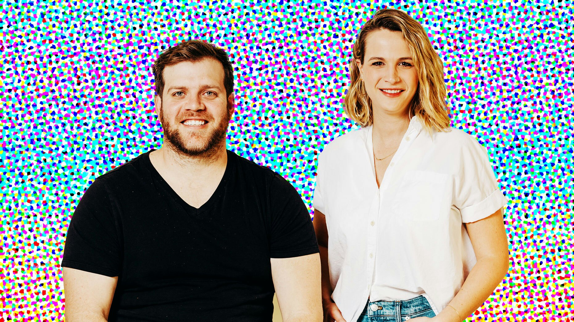 Workweek co-founders Adam Ryan and Becca Sherman. Photo: Sarah Karlan