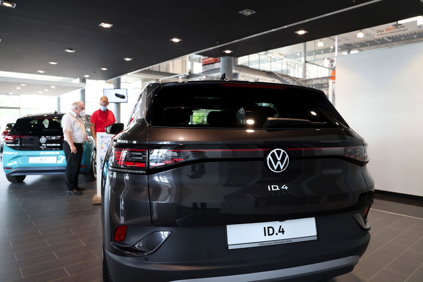 VW is aiming the ID.4 at mainstream consumers. Photo: Liesa Johannssen-Koppitz/Bloomberg
