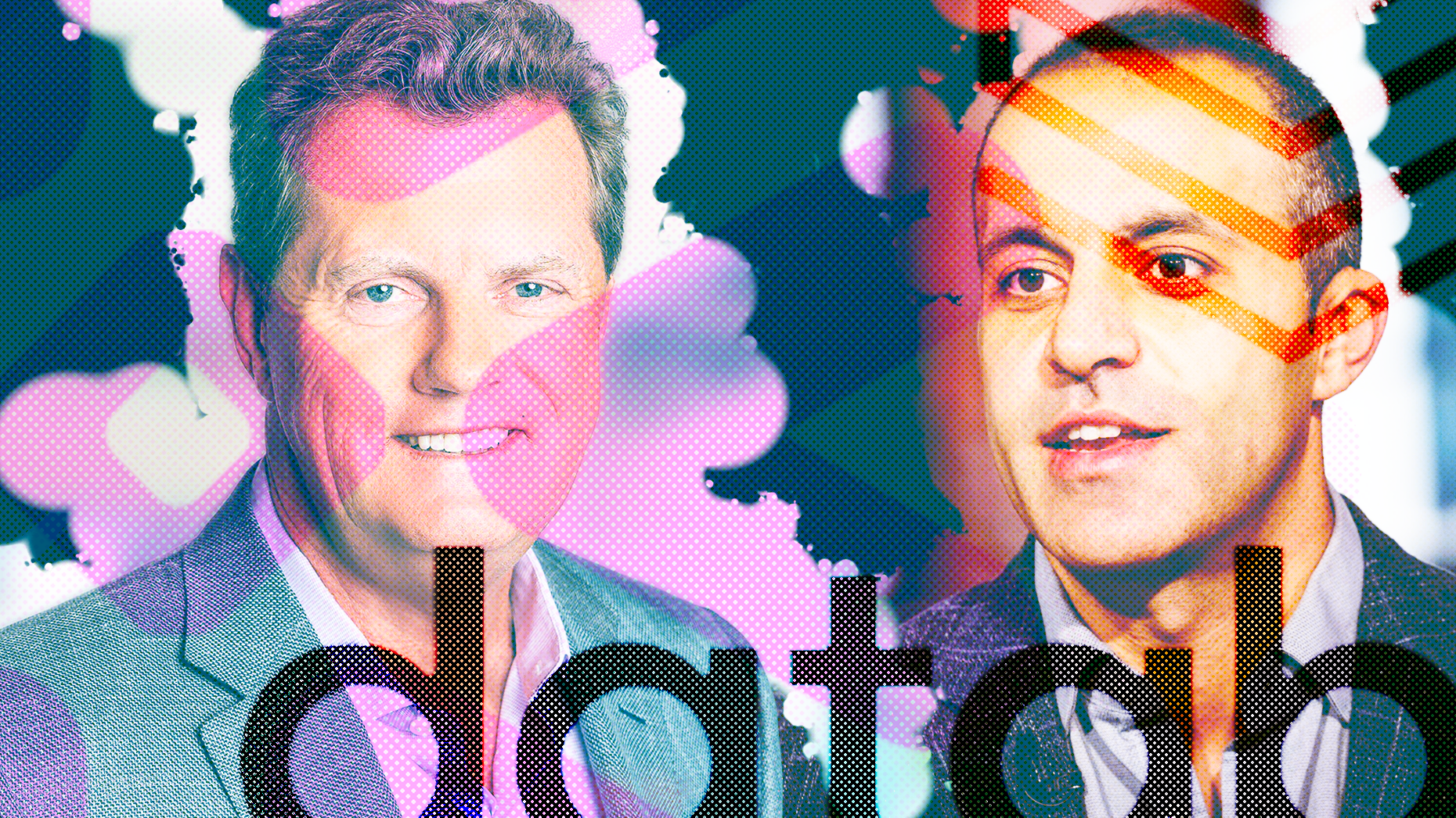 Snowflake CEO Frank Slootman (left) and Databricks CEO Ali Ghodsi. Photos by Snowflake, Bloomberg. Collage by Mike Sullivan