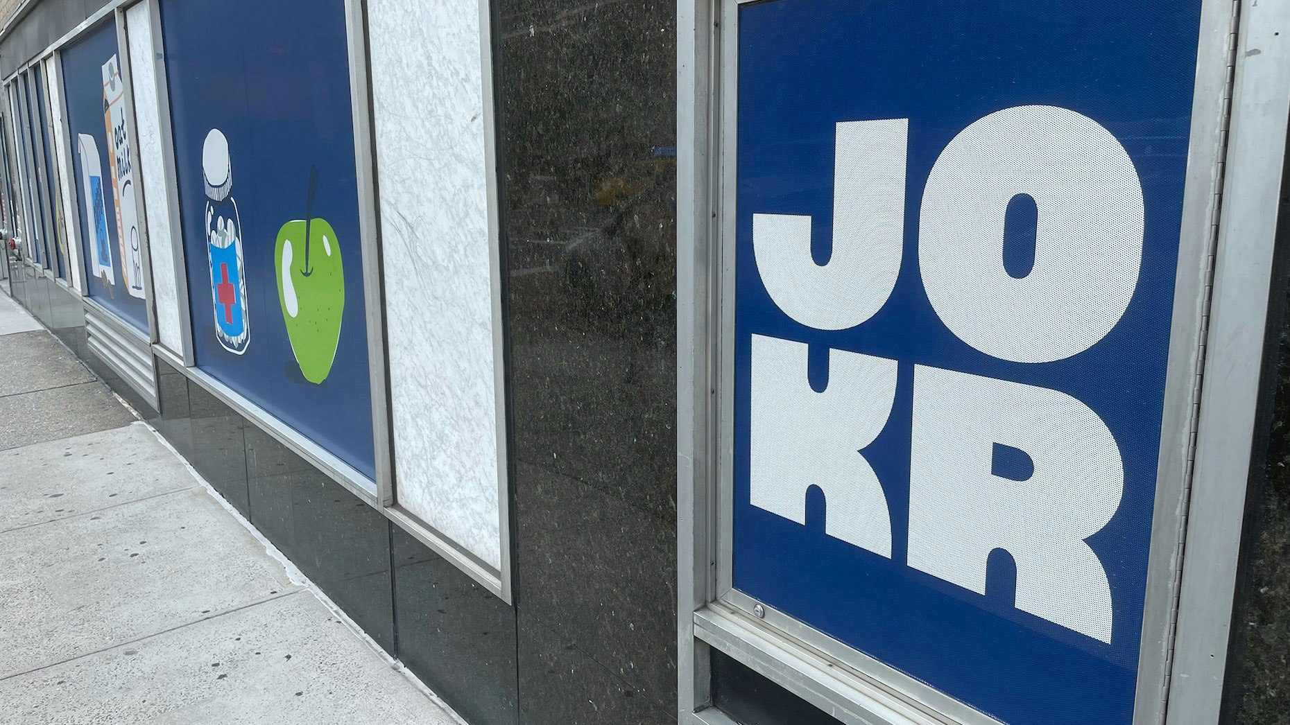 Jokr advertisements in Manhattan. Photo: AP