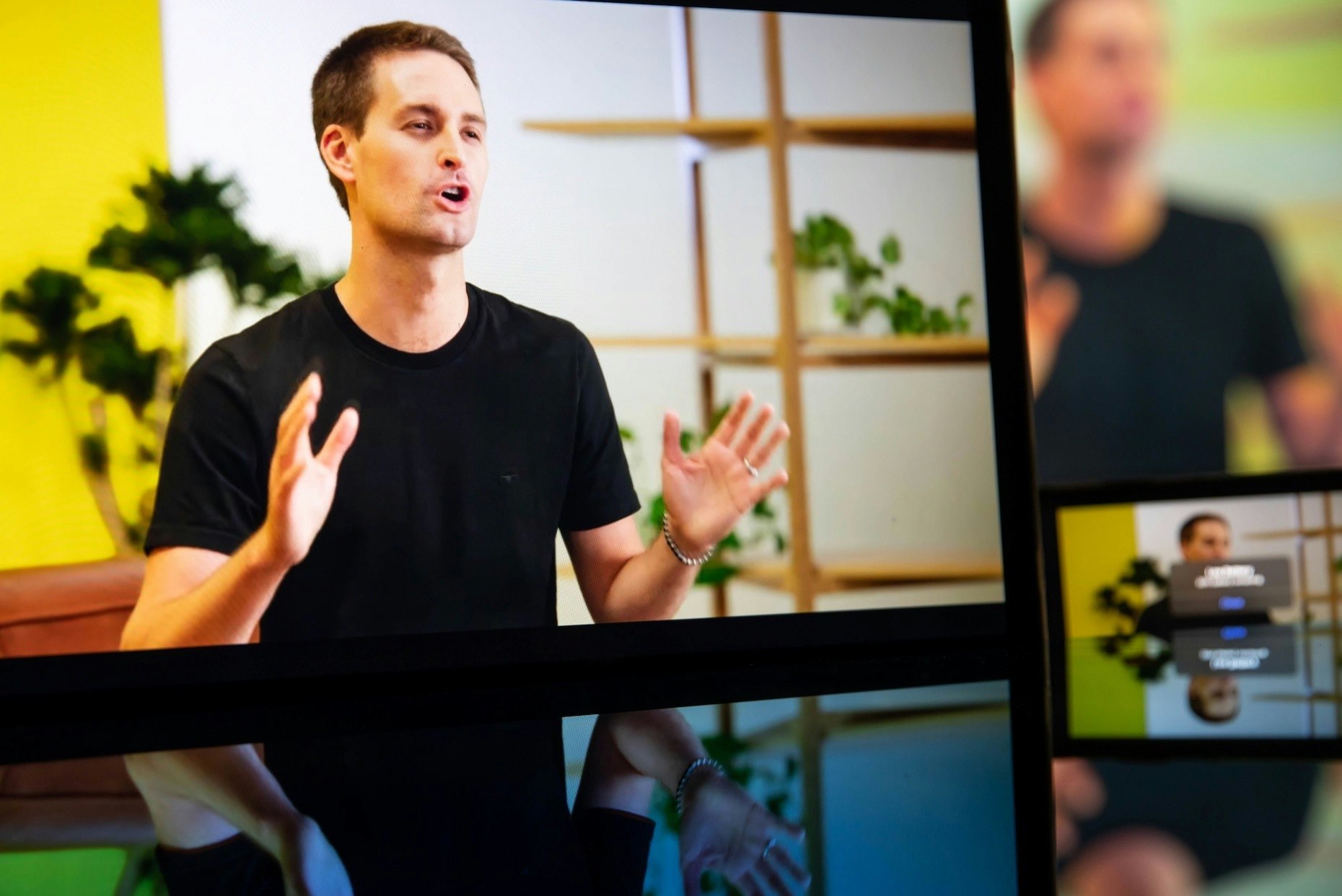 Evan Spiegel, co-founder and chief executive officer of Snap Inc., Photo: Bloomberg