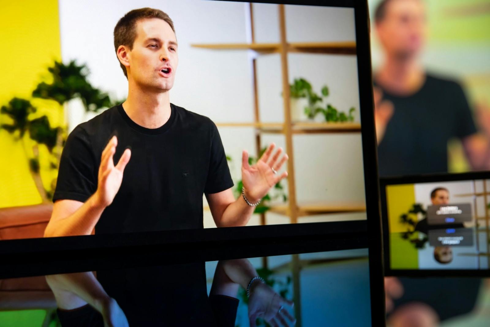 Evan Spiegel, co-founder and chief executive officer of Snap Inc., Photo: Bloomberg