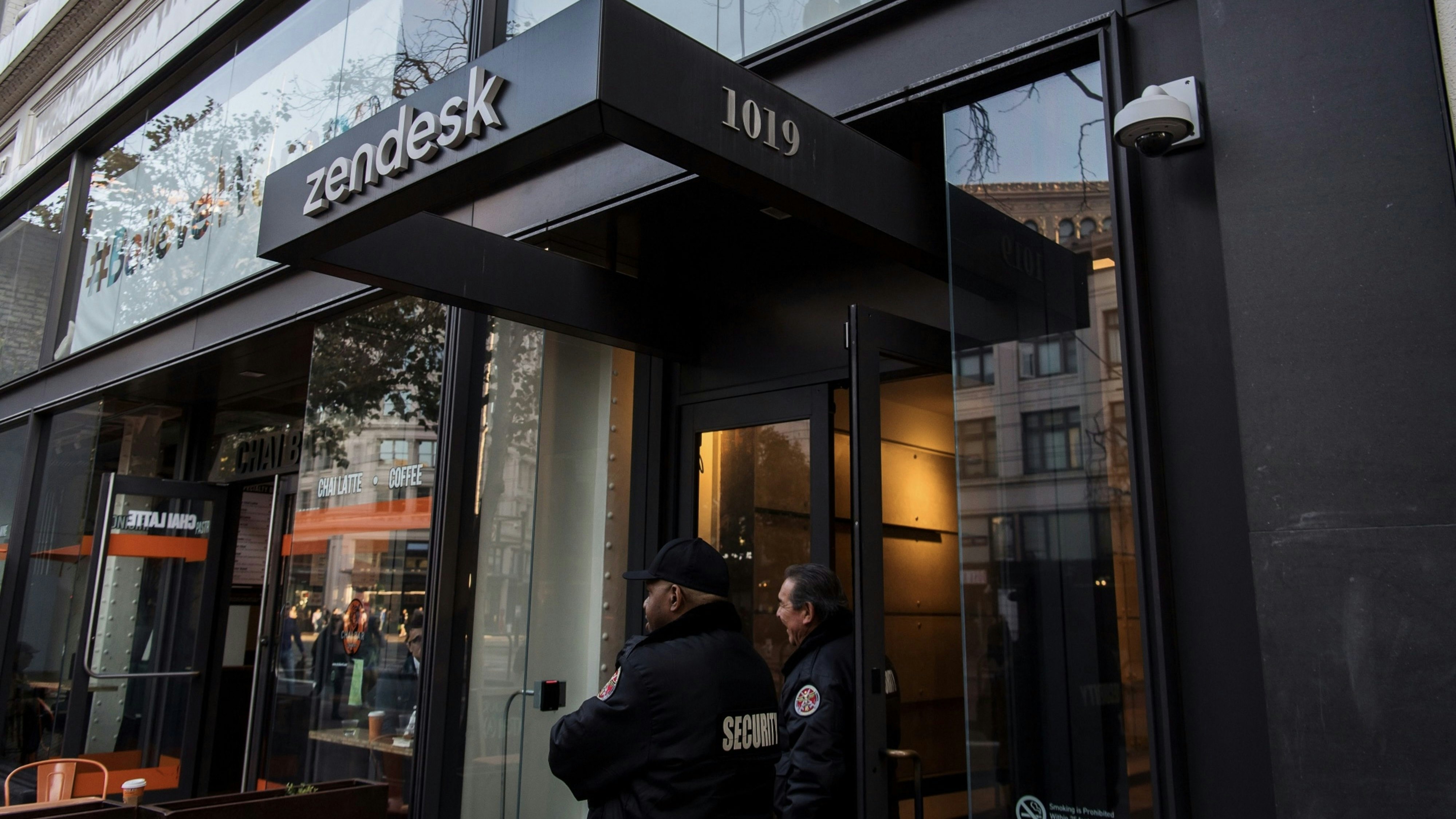 Zendesk's San Francisco headquarters. Photo by Bloomberg.