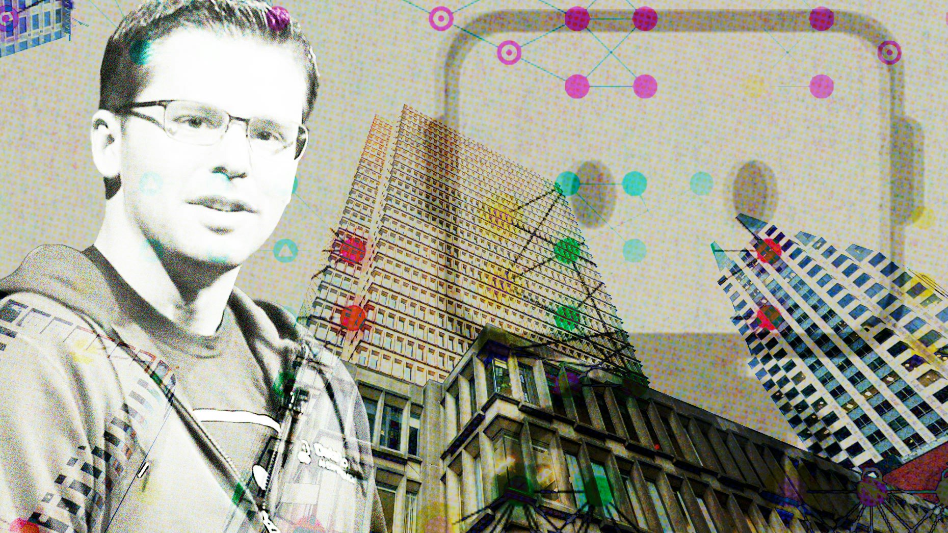 Screengrab of Jeremy Achin via YouTube. Art by Mike Sullivan