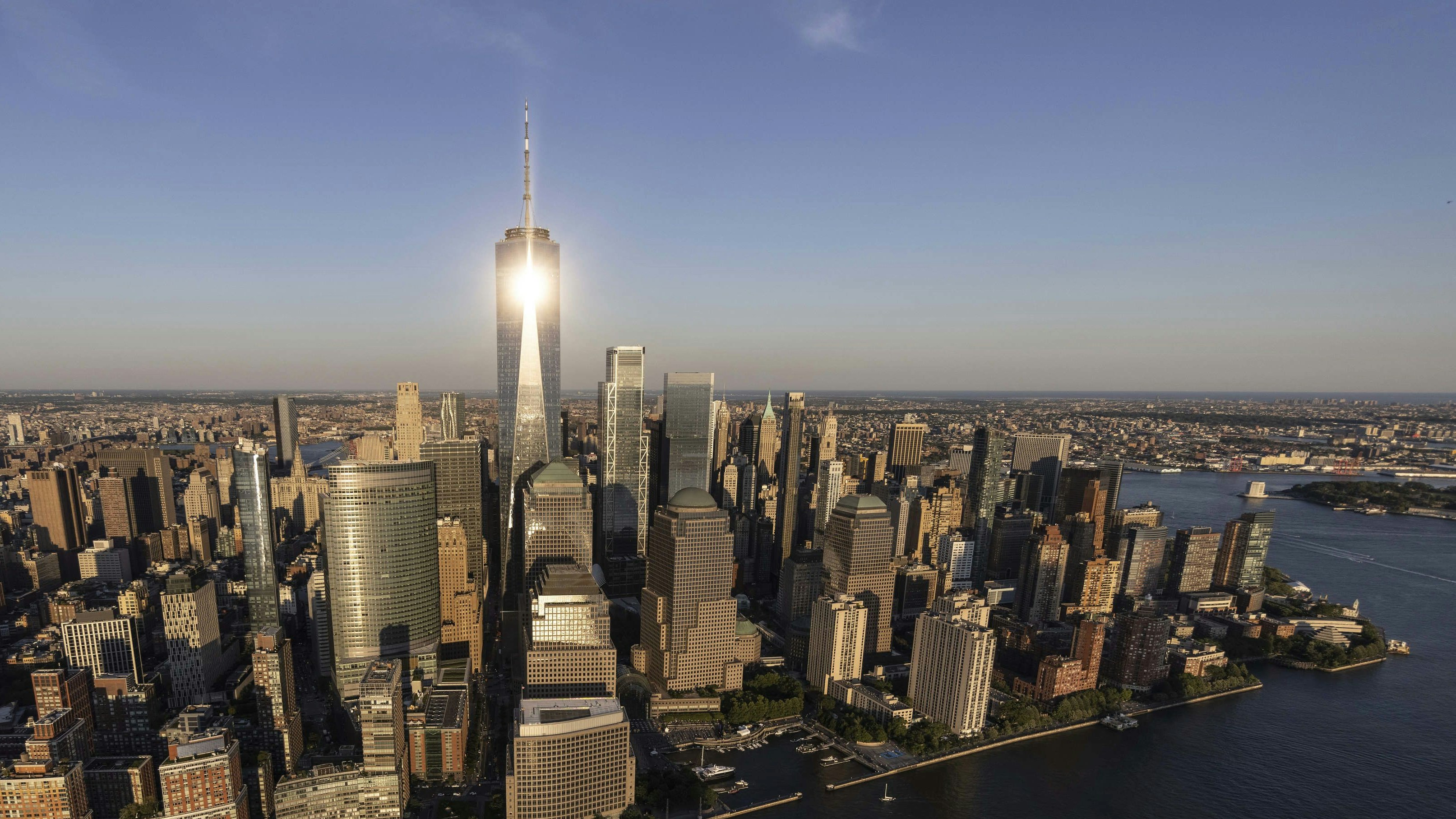 One World Trade Center in New York. Hyperscience plans to move into a top floor of the building. Photo by Bloomberg