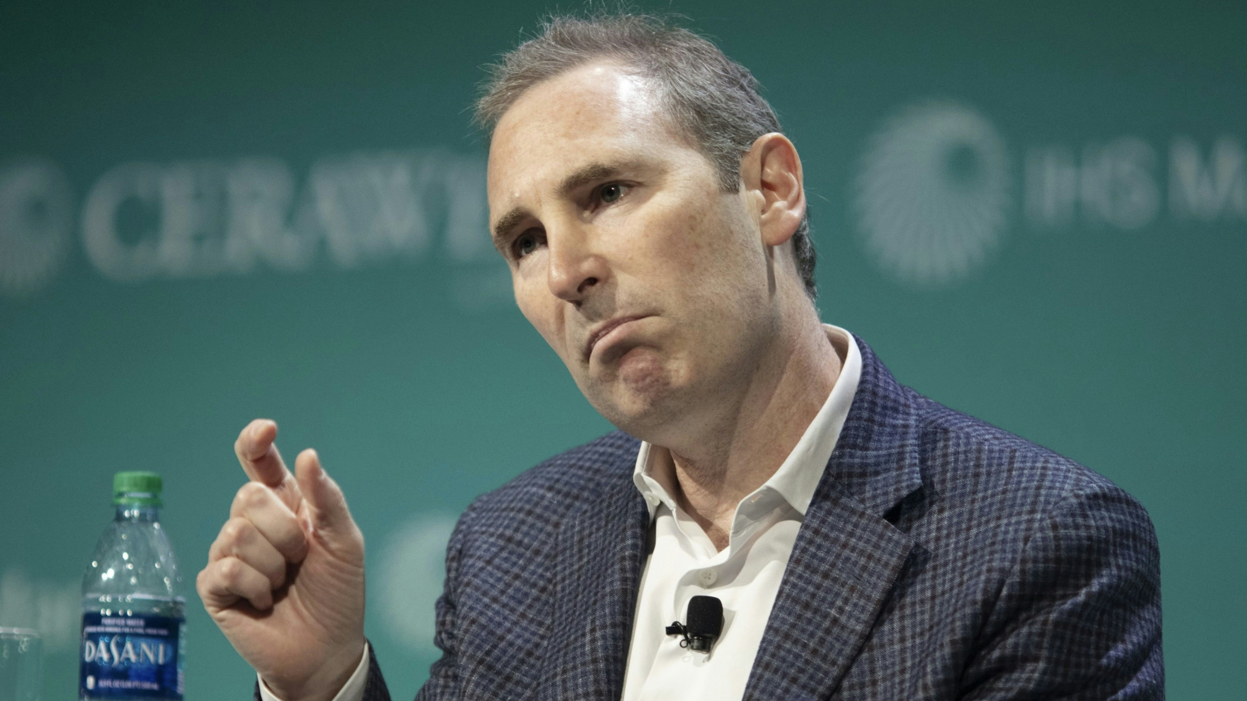 Amazon CEO Andy Jassy. Photo by Bloomberg.