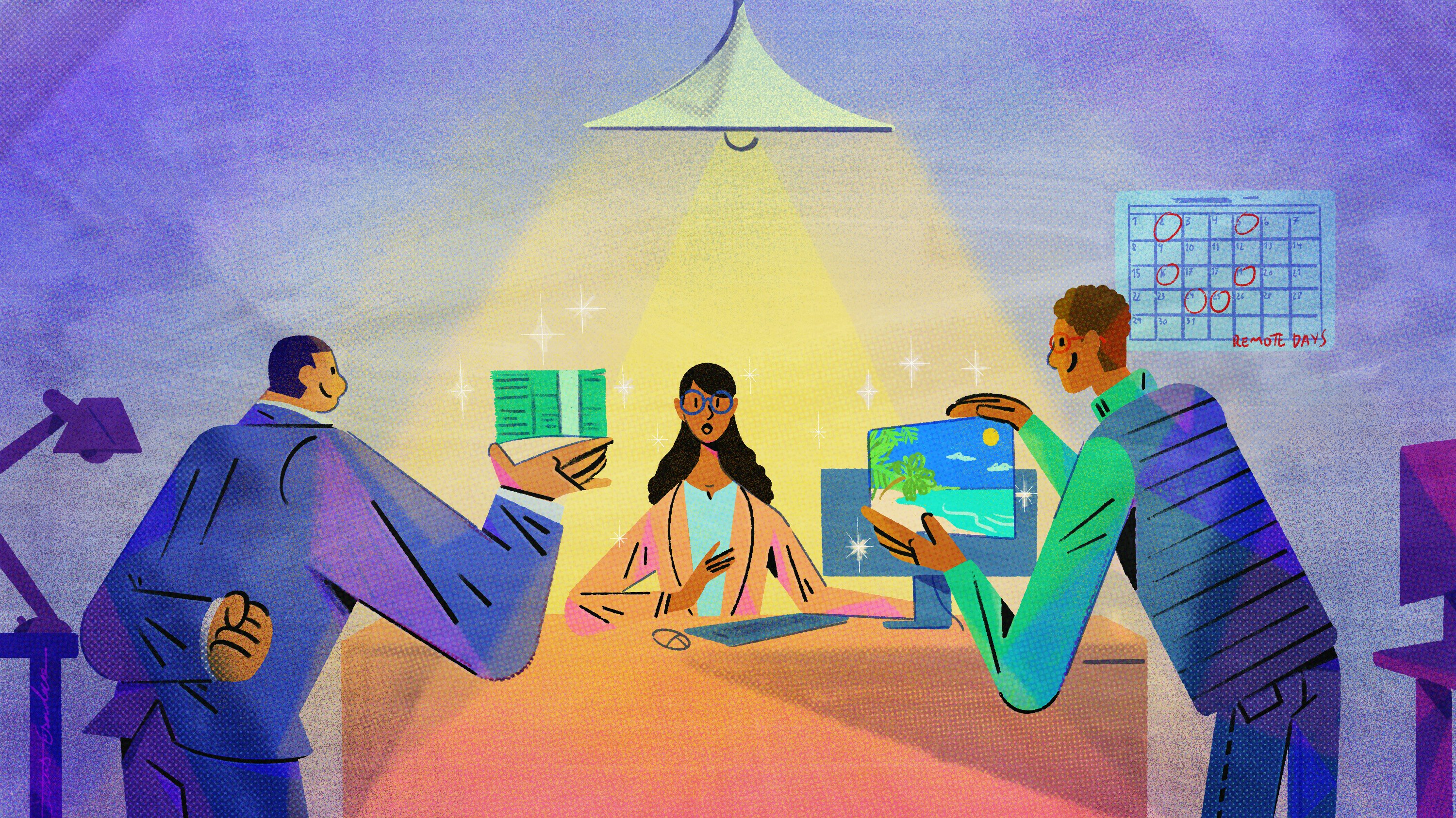 Illustration by Jesus Escudero.