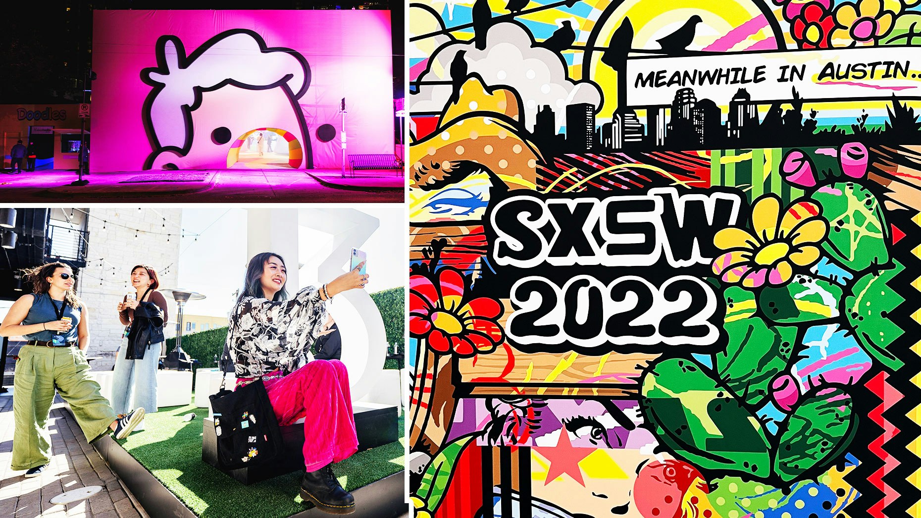 Photographs, clockwise from top-left: Doodles, Kaya Yurieff, Chris Hershman/Blokhaus.