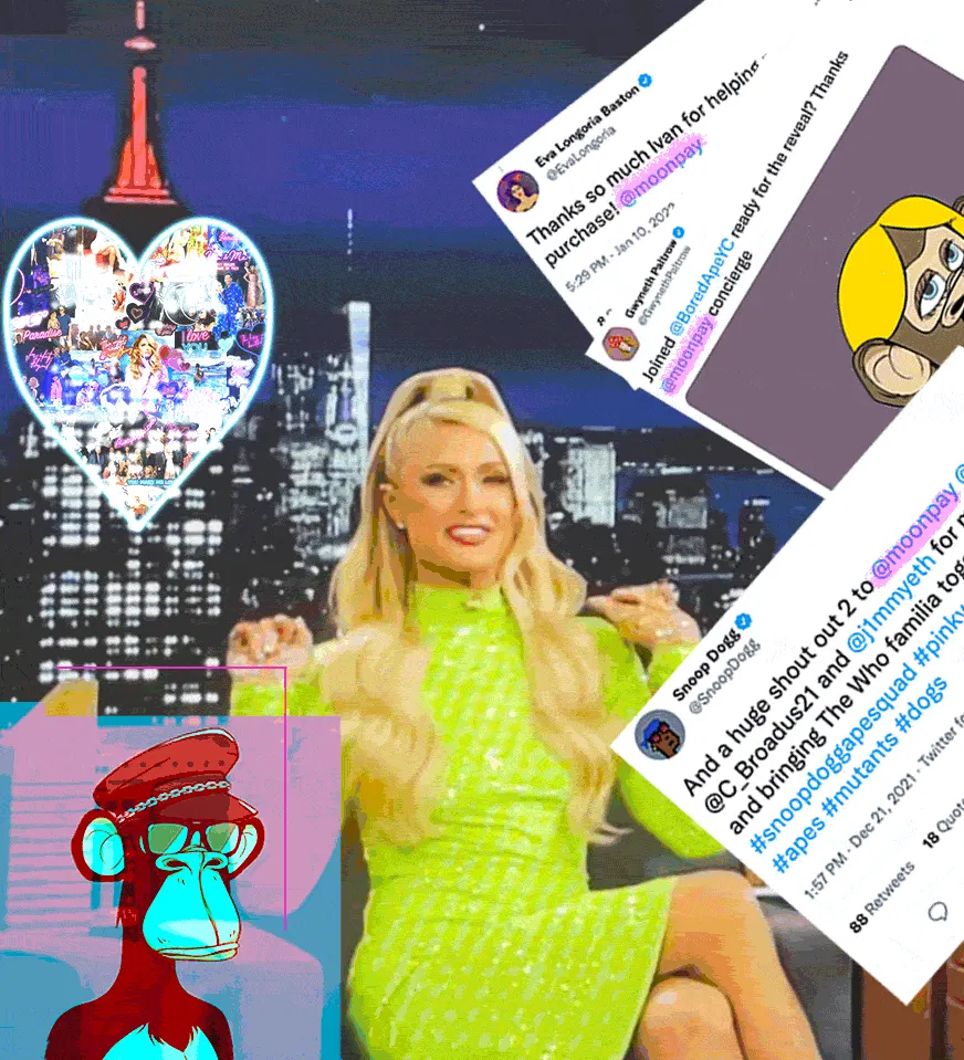 Paris Hilton, Bored Apes and the Making of a Hollywood Crypto Clique