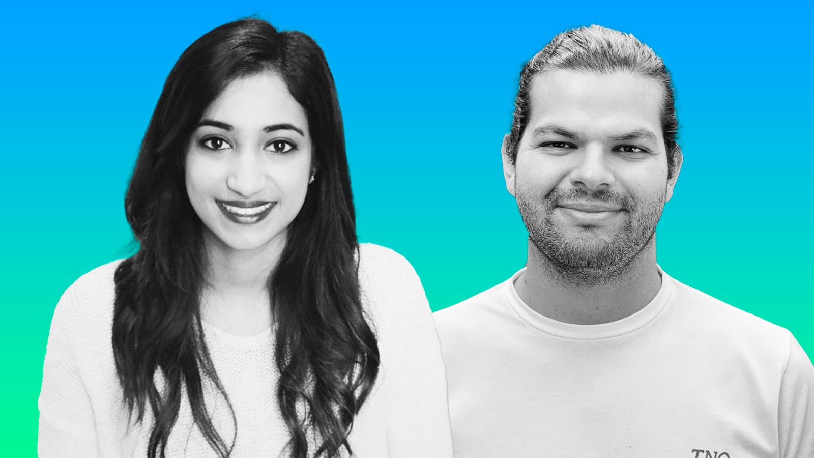 Kale’s co-founders Isha Patel and Luis Molina met while working at LinkedIn. Photo: Kale