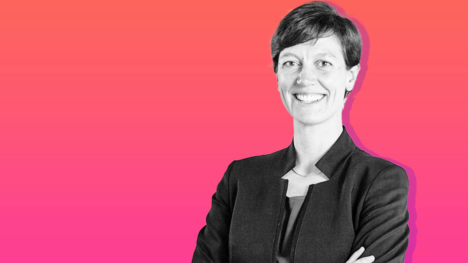 Near Foundation CEO Marieke Flament. Photo: Near Foundation. Art by Mike Sullivan