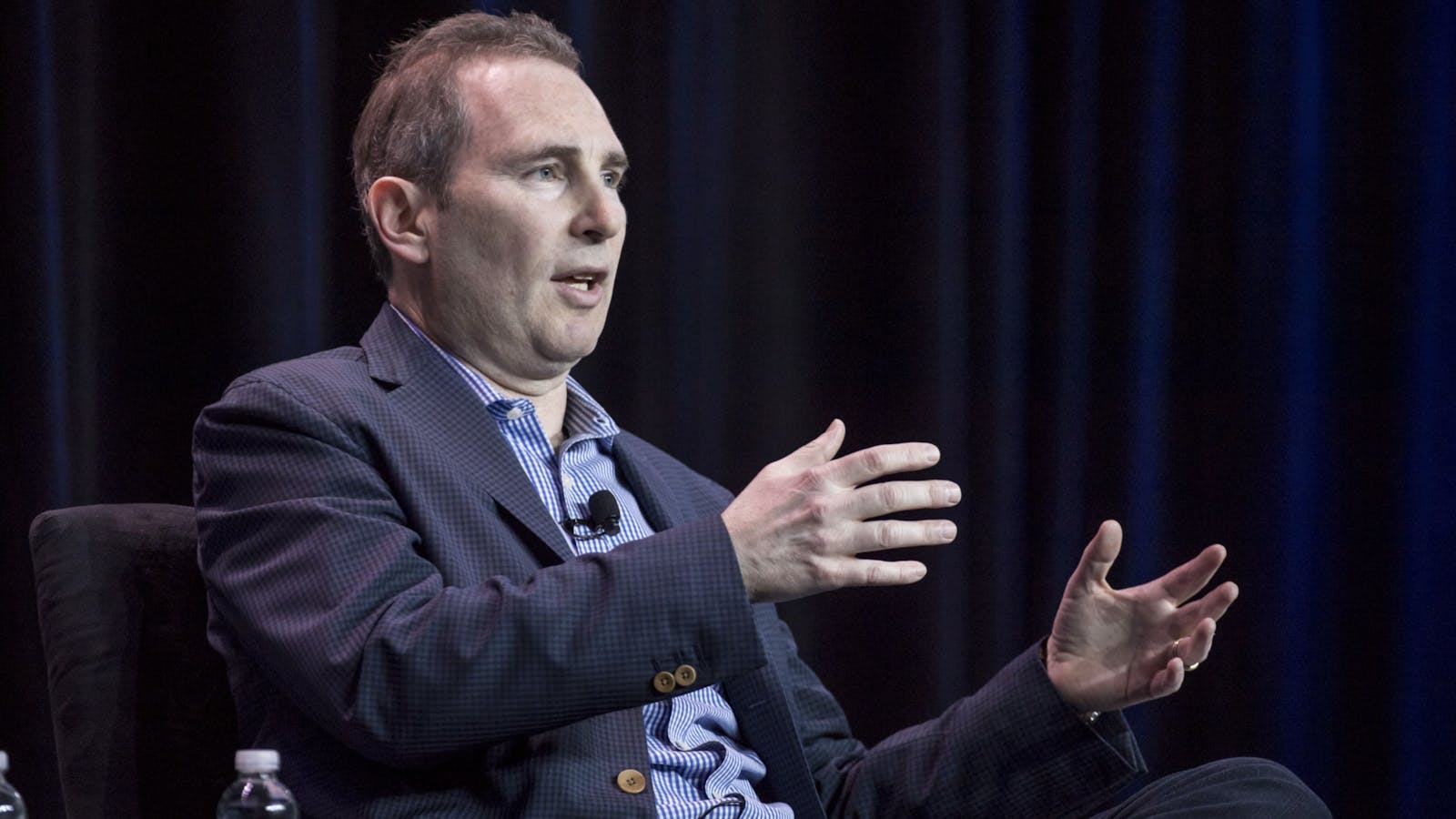 Amazon CEO Andy Jassy. Photo by Bloomberg.