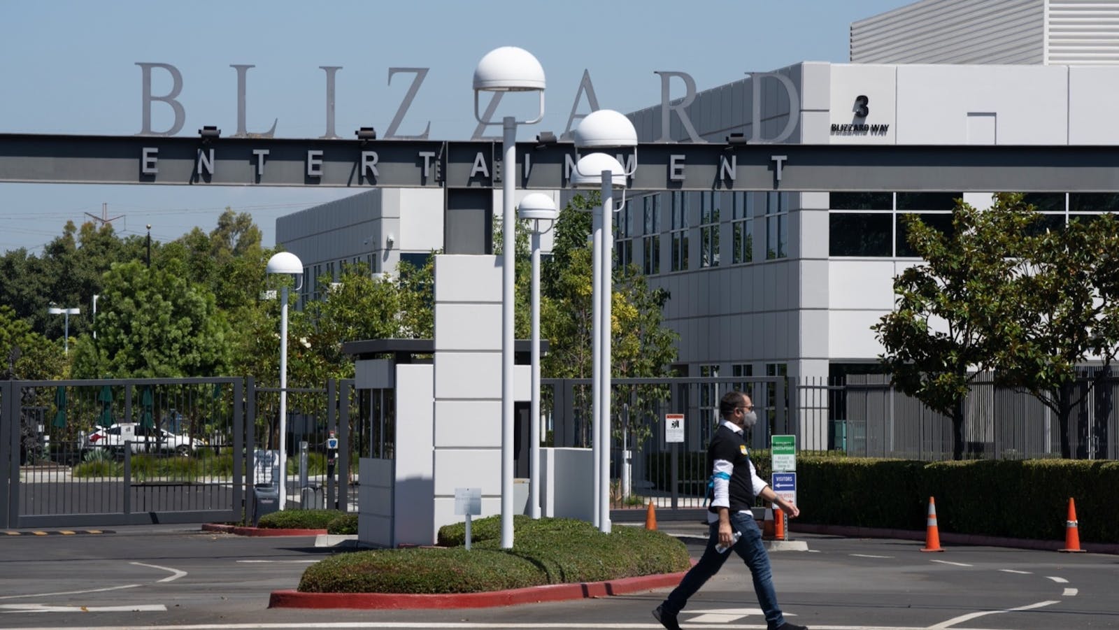 Activision Blizzard offices in Irvine, California. Photo: Bloomberg