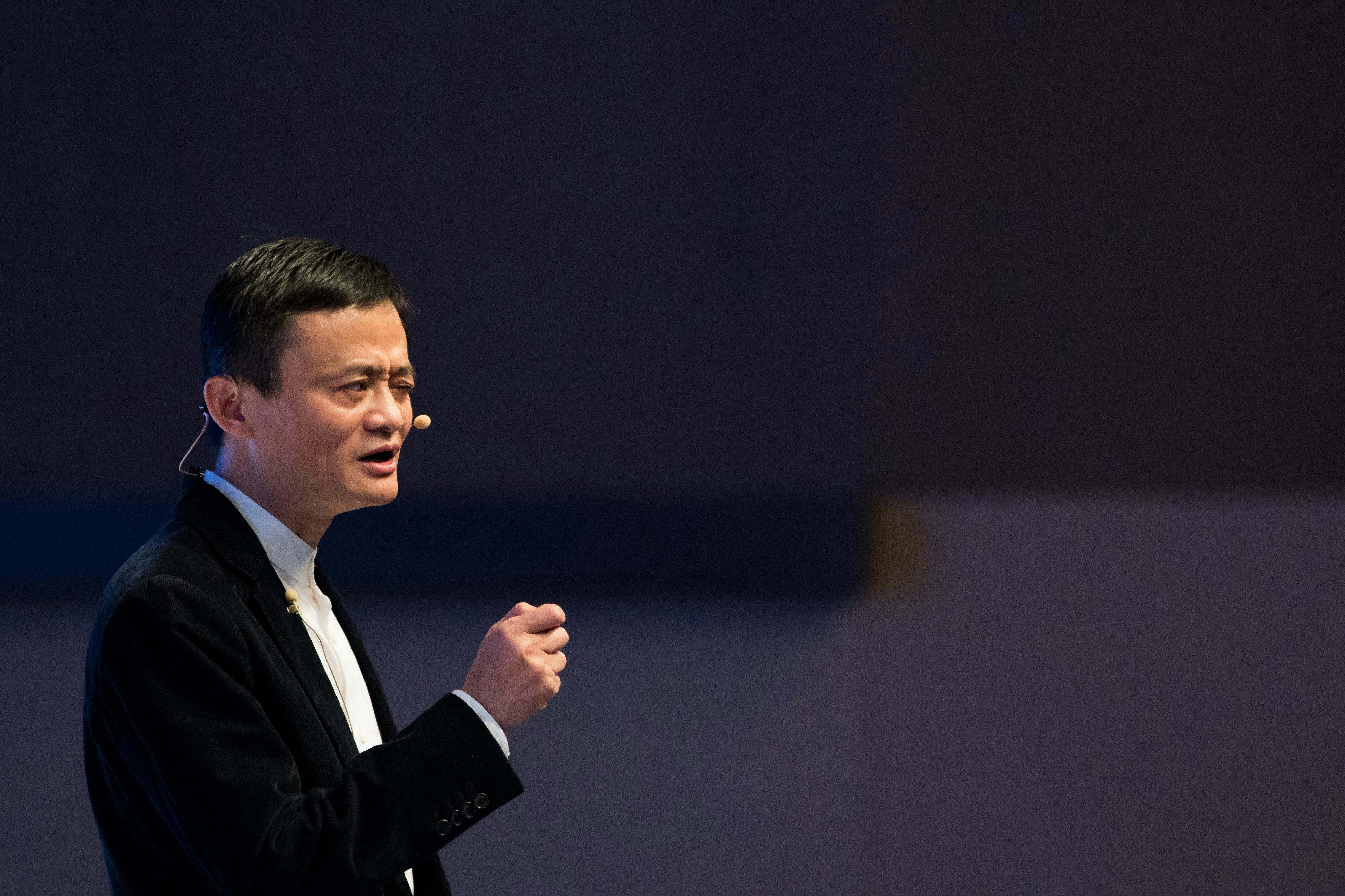 Alibaba co-founder Jack Ma. Photo by Bloomberg.