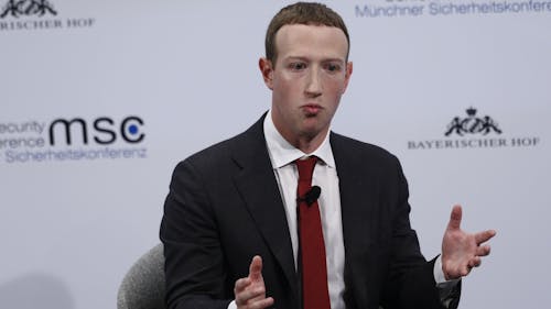 Meta CEO Mark Zuckerberg. Photo by Bloomberg.