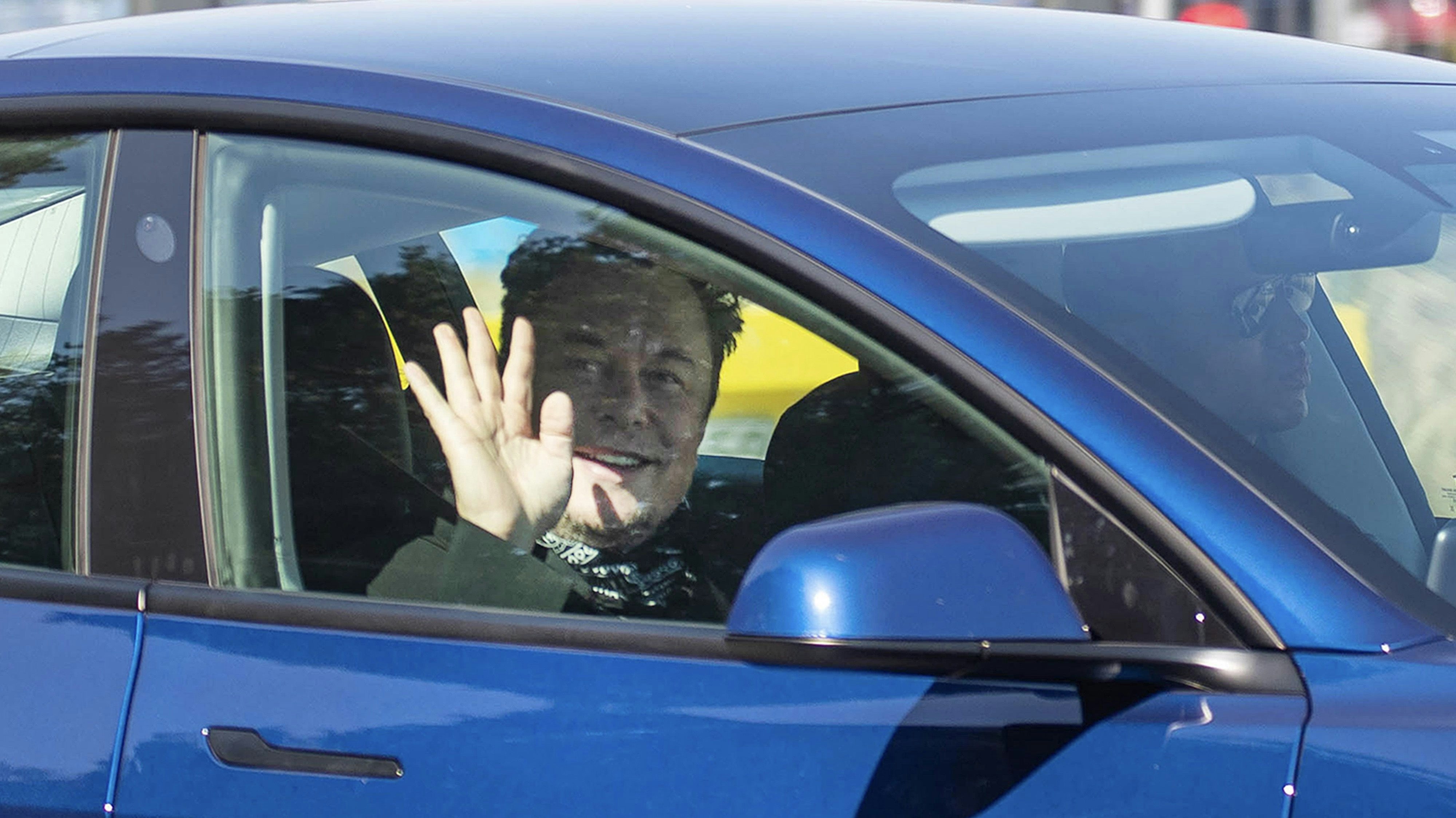 Elon Musk. Photo by Bloomberg.