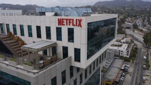 A Netflix office in Los Angeles. Photo by Bloomberg.