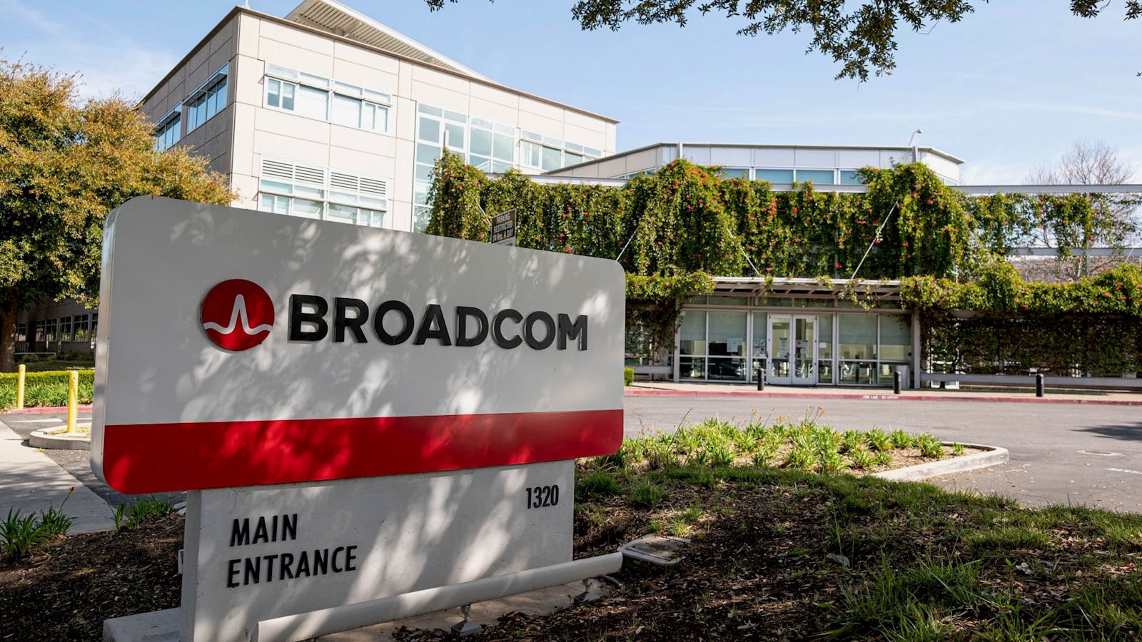 Broadcom headquarters in San Jose, Calif. Photo by Bloomberg